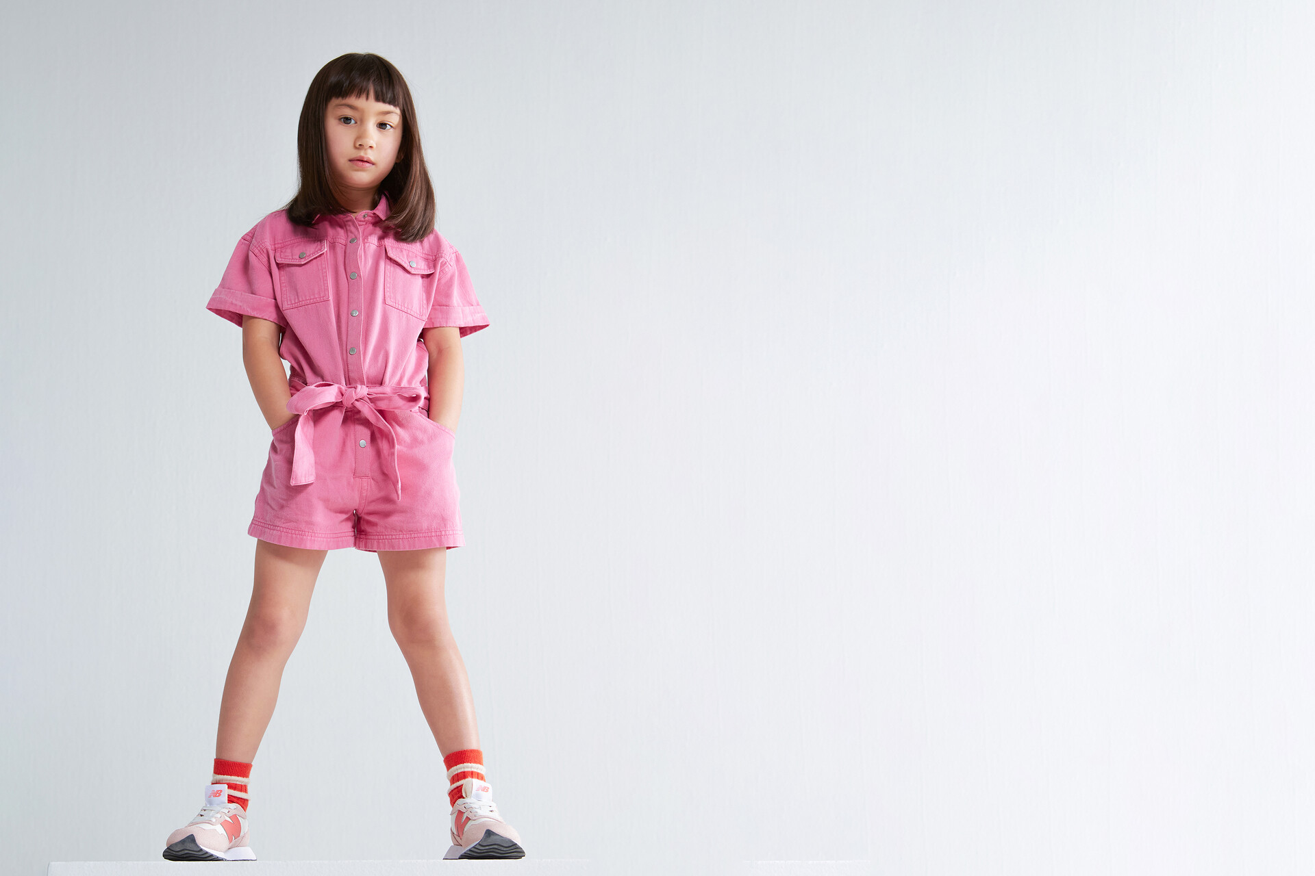 Denim Jumpsuit Roze JILL&MITCH