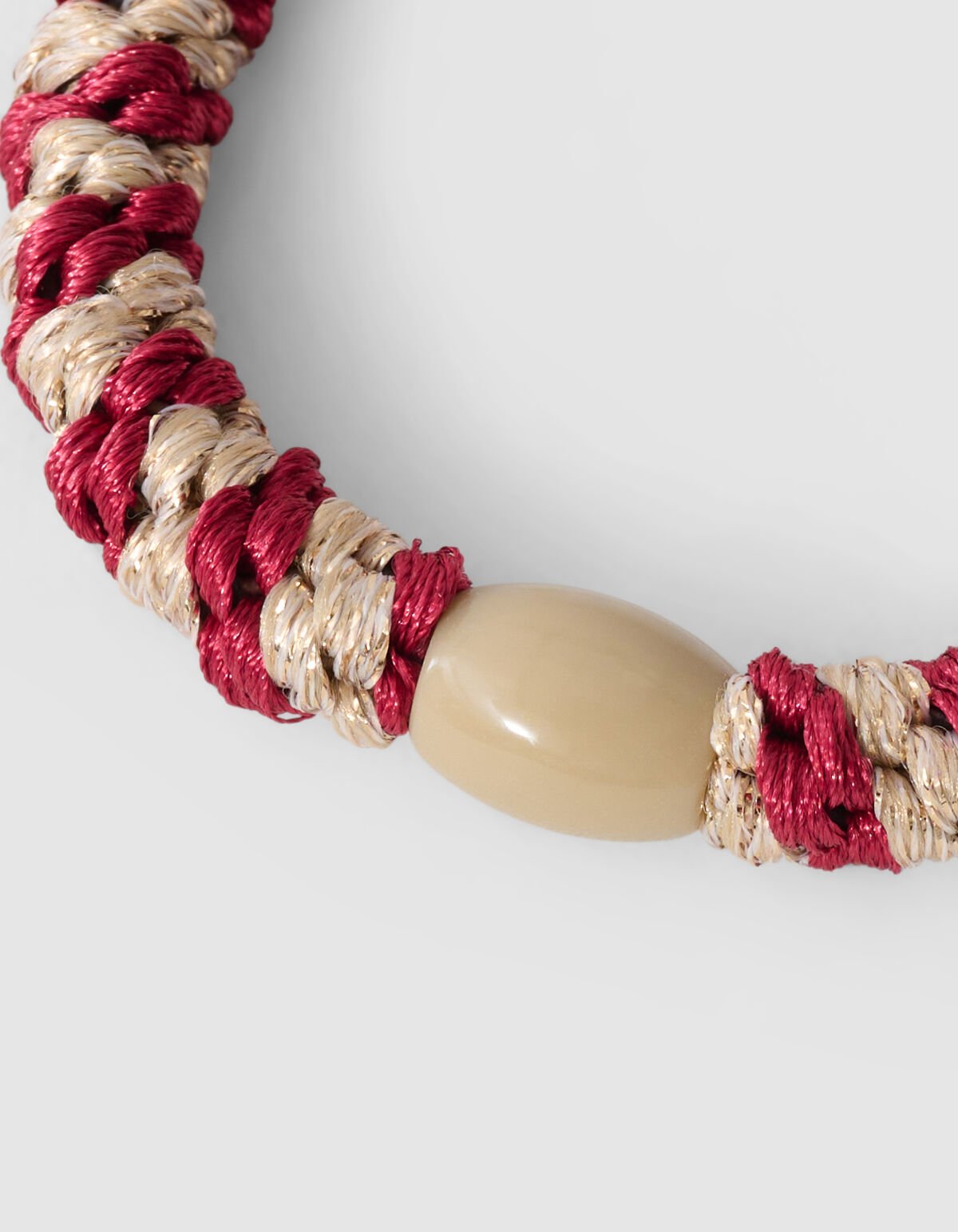 Lurex Haarelastiek Rood SHOEBY ACCESSOIRES