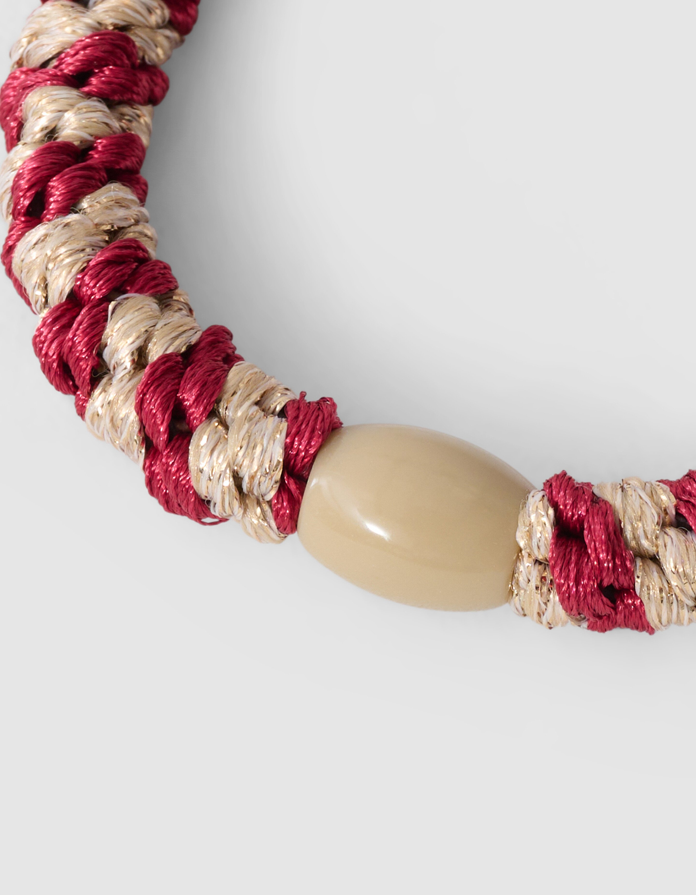 Lurex Haarelastiek Rood SHOEBY ACCESSOIRES