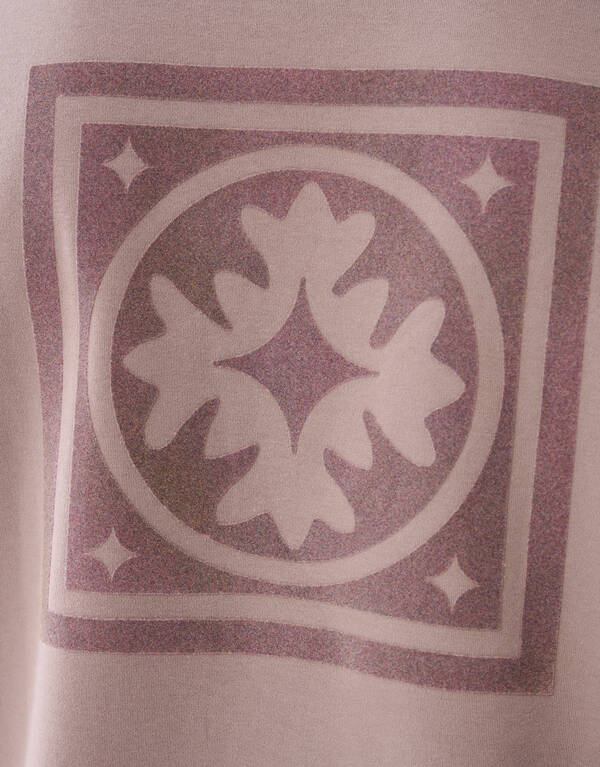 Artwork T-shirt Lichtbruin SHOEBY MEN