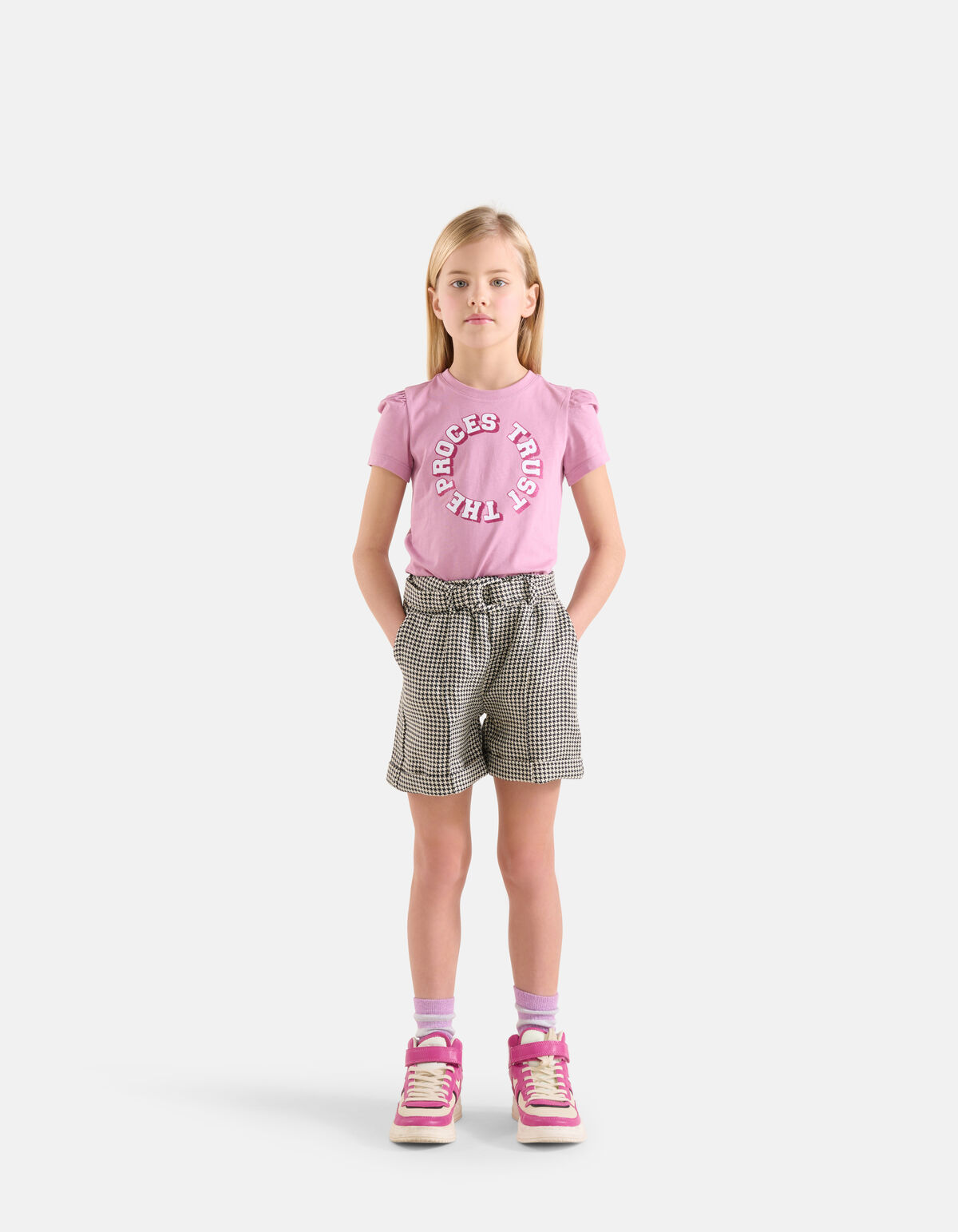 Glitter Puff Sleeve T-shirt JILL&MITCH