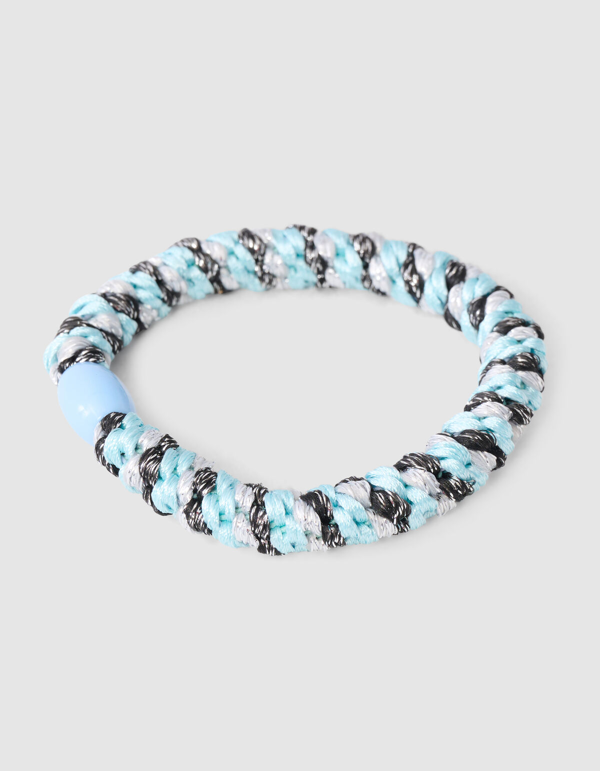 Lurex Haarelastiek Lichtblauw SHOEBY ACCESSOIRES