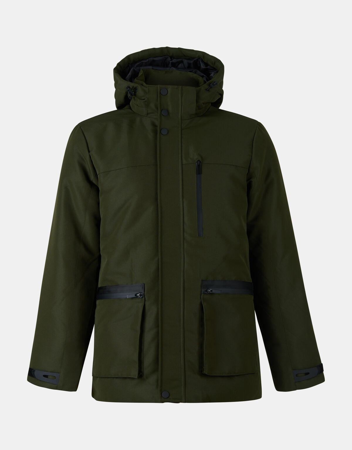 Technical Parka Jas Donkergroen SHOEBY MEN