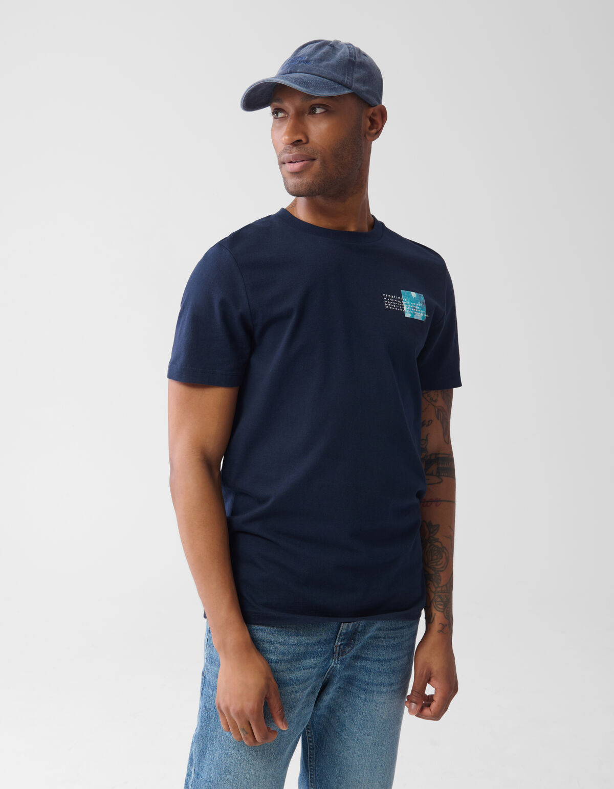 Washed Pet Donkerblauw SHOEBY MEN