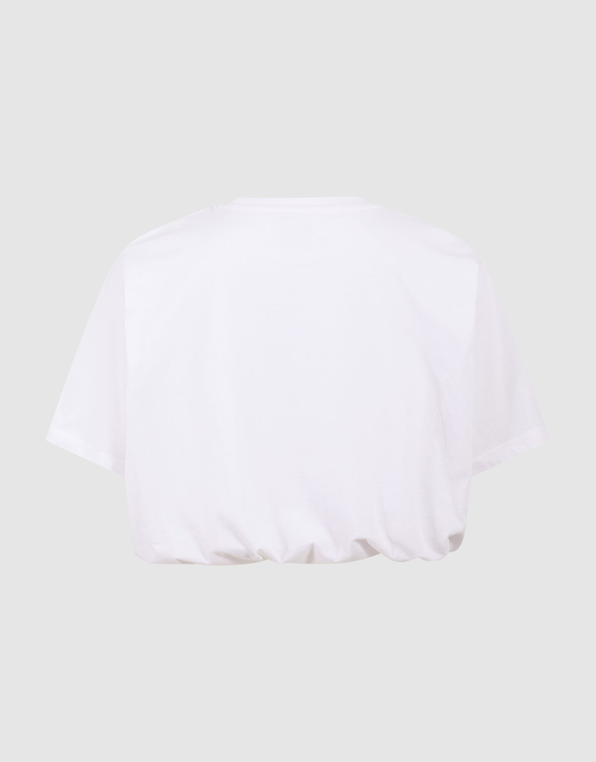 Oversized Balloon T-shirt Wit SHOEBY WOMEN