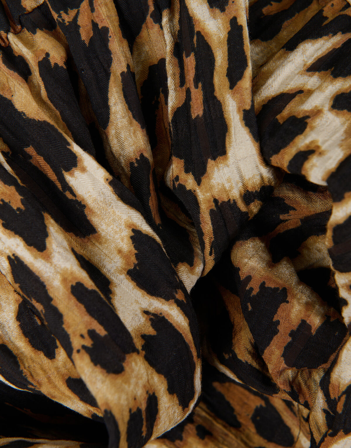 Leopard Print Jurk Bruin SHOEBY WOMEN