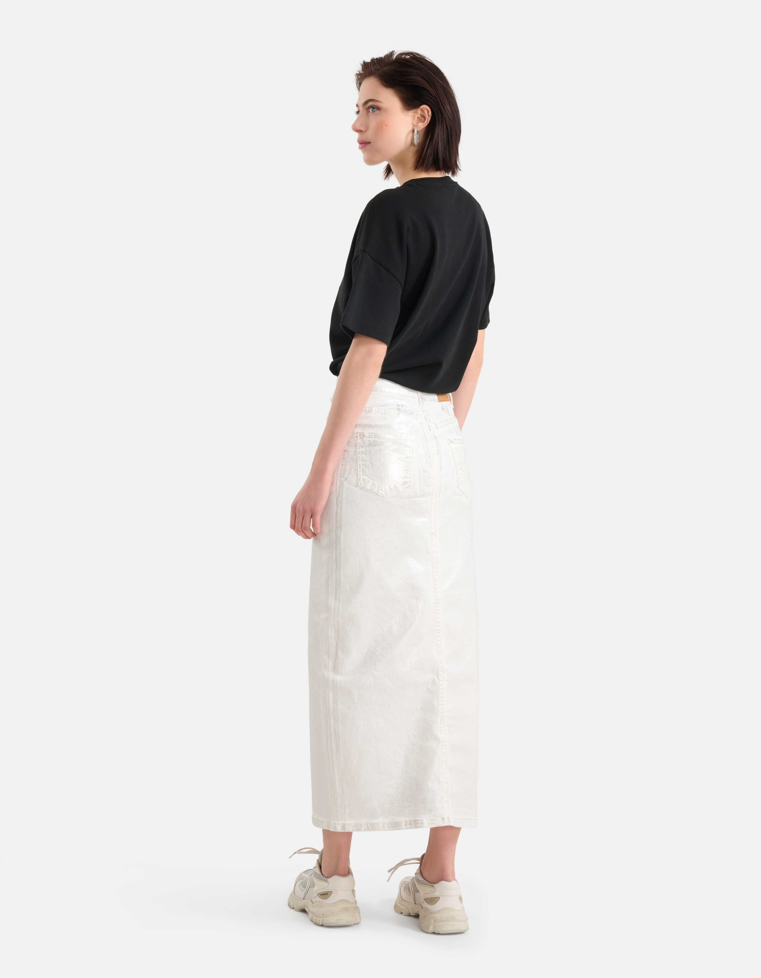 Oversized T-shirt Zwart SHOEBY WOMEN