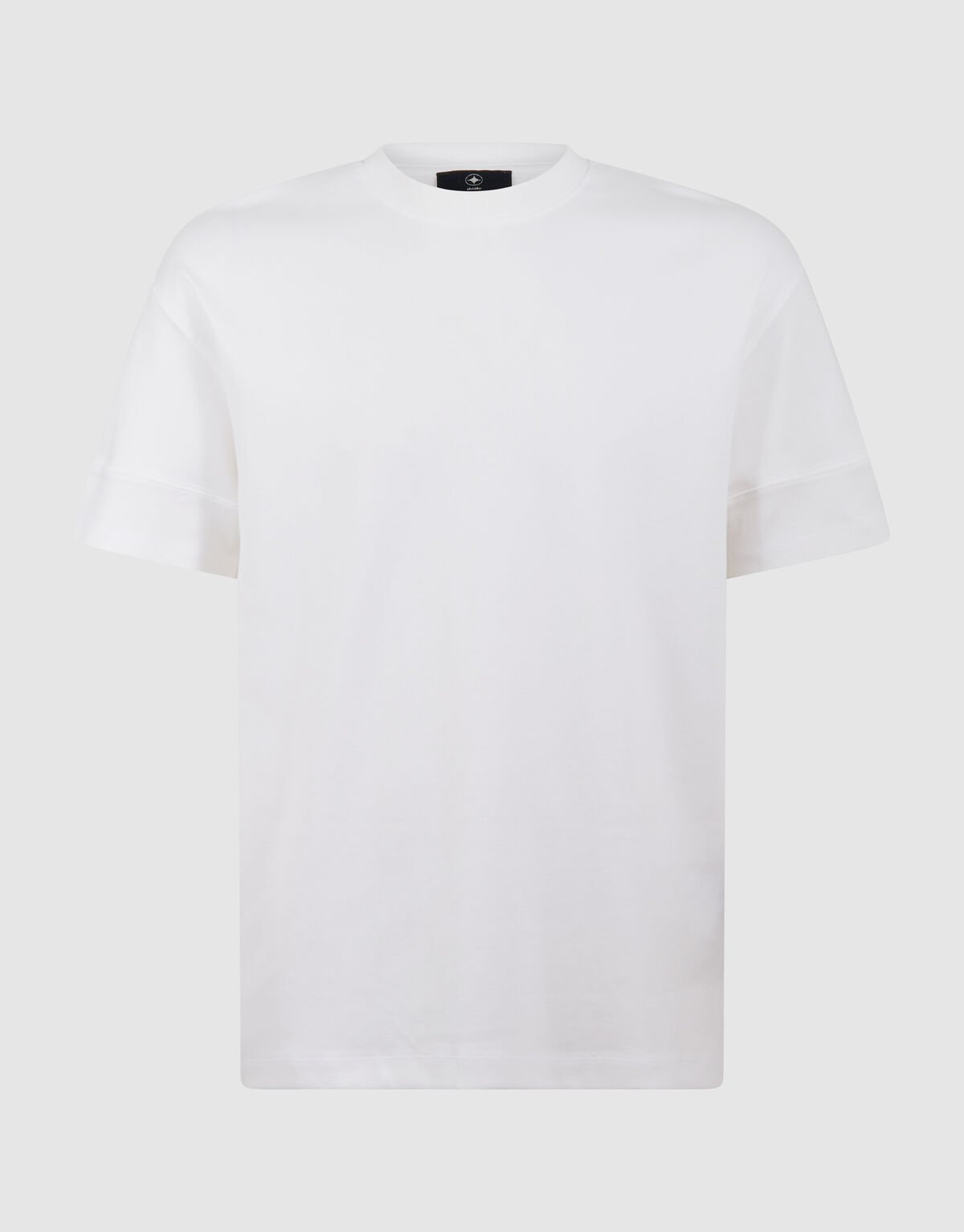 Minimalistisch T-shirt Wit SHOEBY MEN
