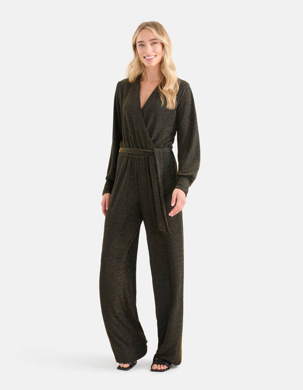 Lurex Jumpsuit Zwart By Nicolette SHOEBY WOMEN