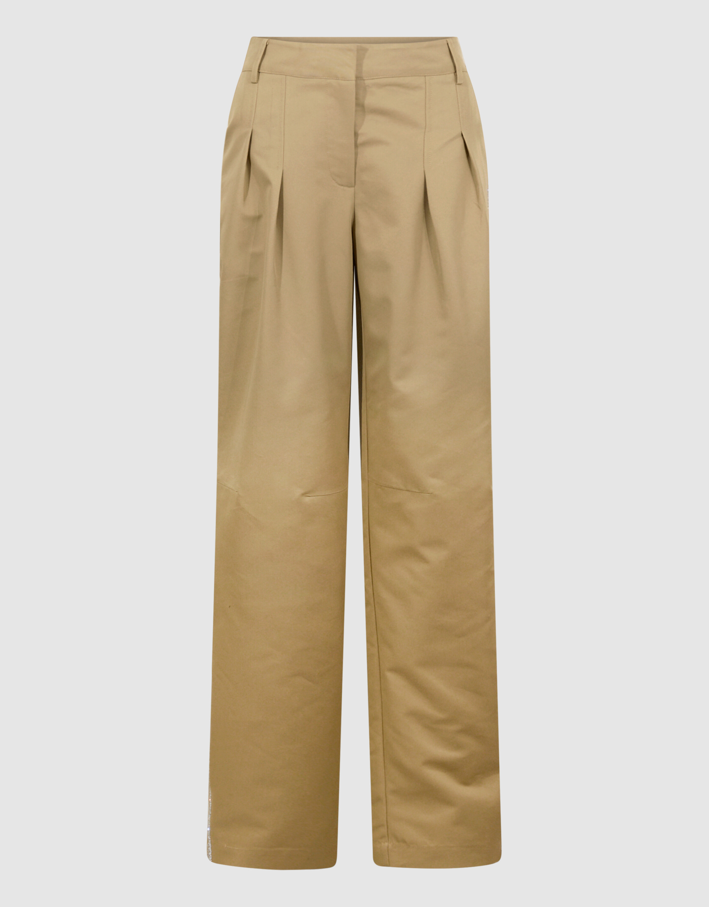 Strass Barrel Fit Broek Camel SHOEBY WOMEN