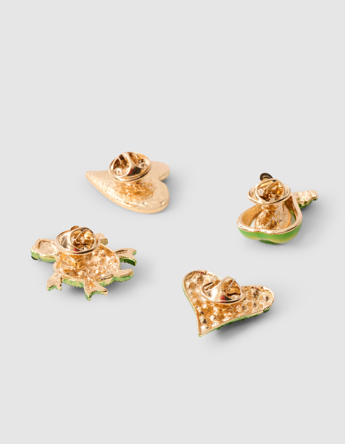 Broche Set Groen SHOEBY ACCESSOIRES