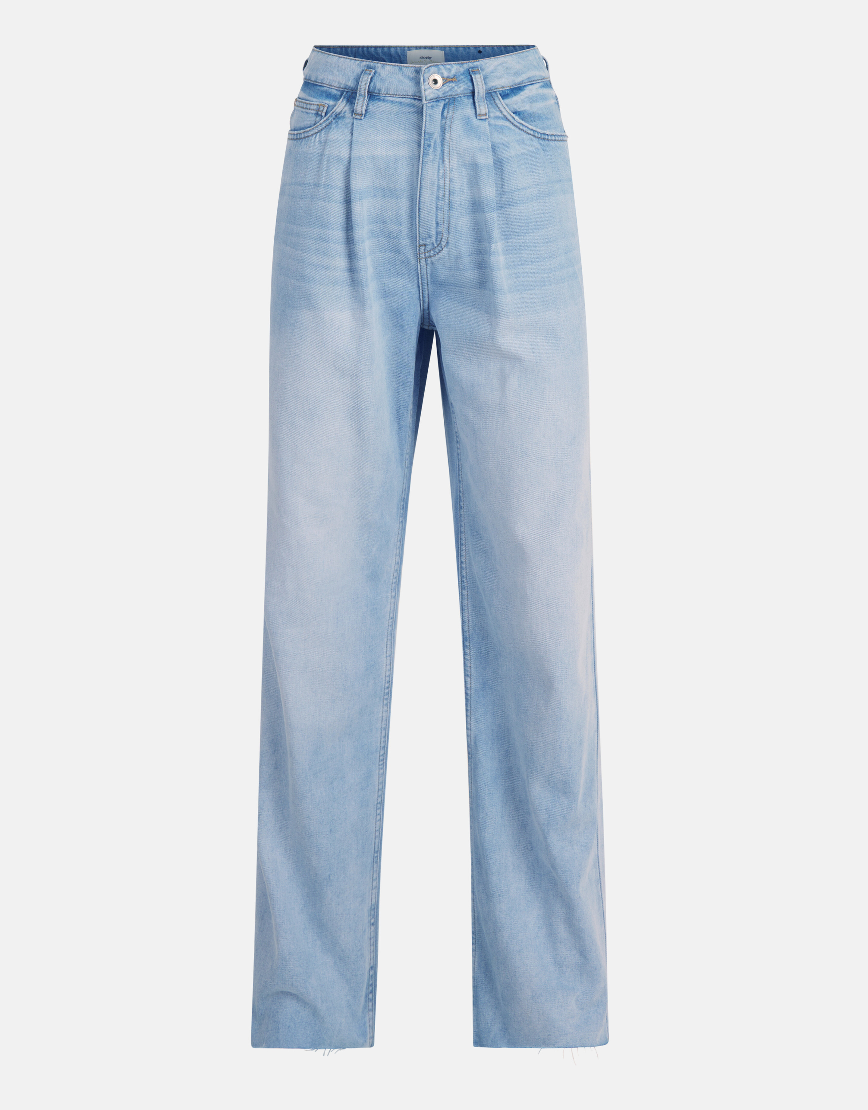 Wide Leg Jeans Blauw L32 SHOEBY WOMEN