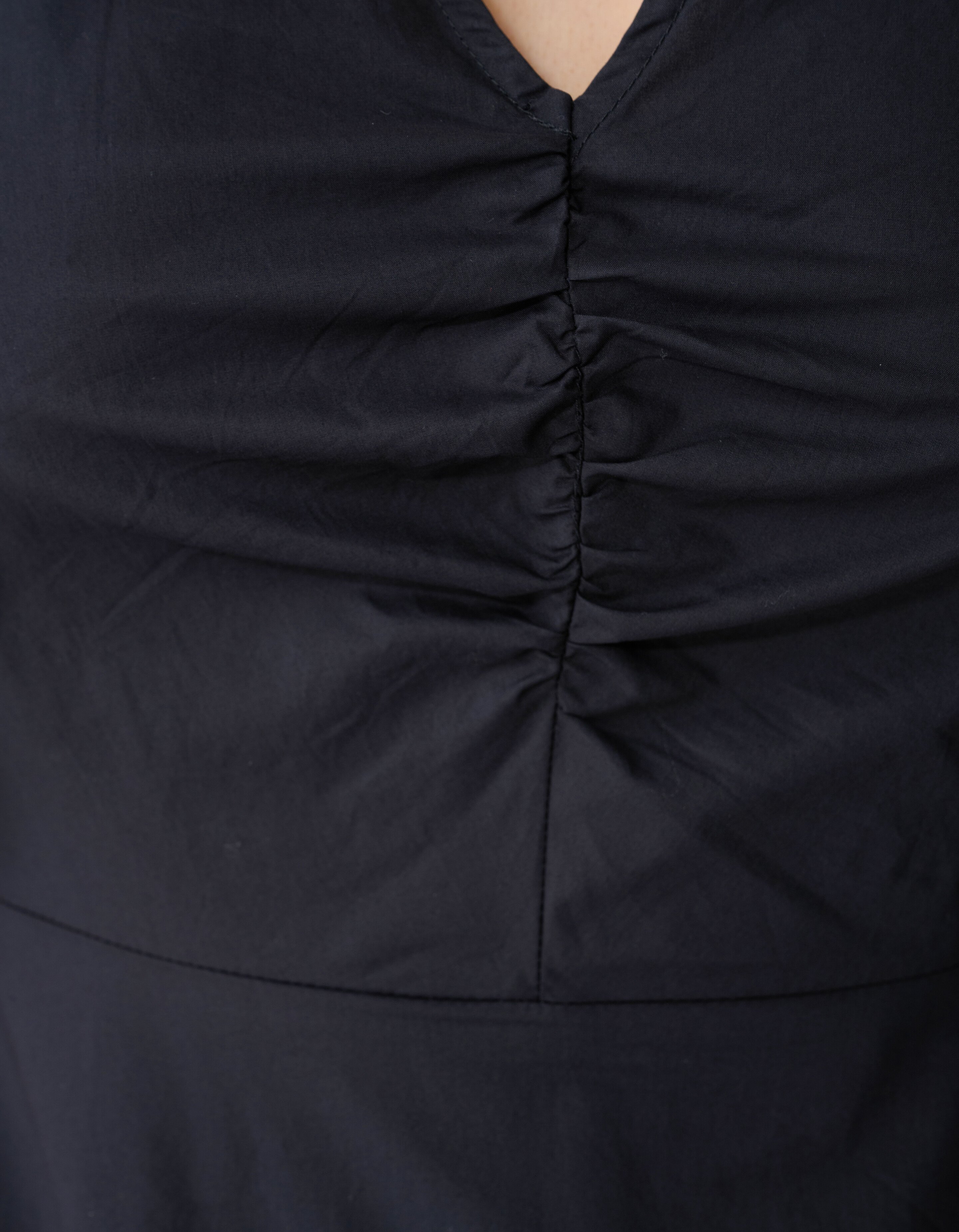 Poplin Maxi Jurk Zwart SHOEBY WOMEN