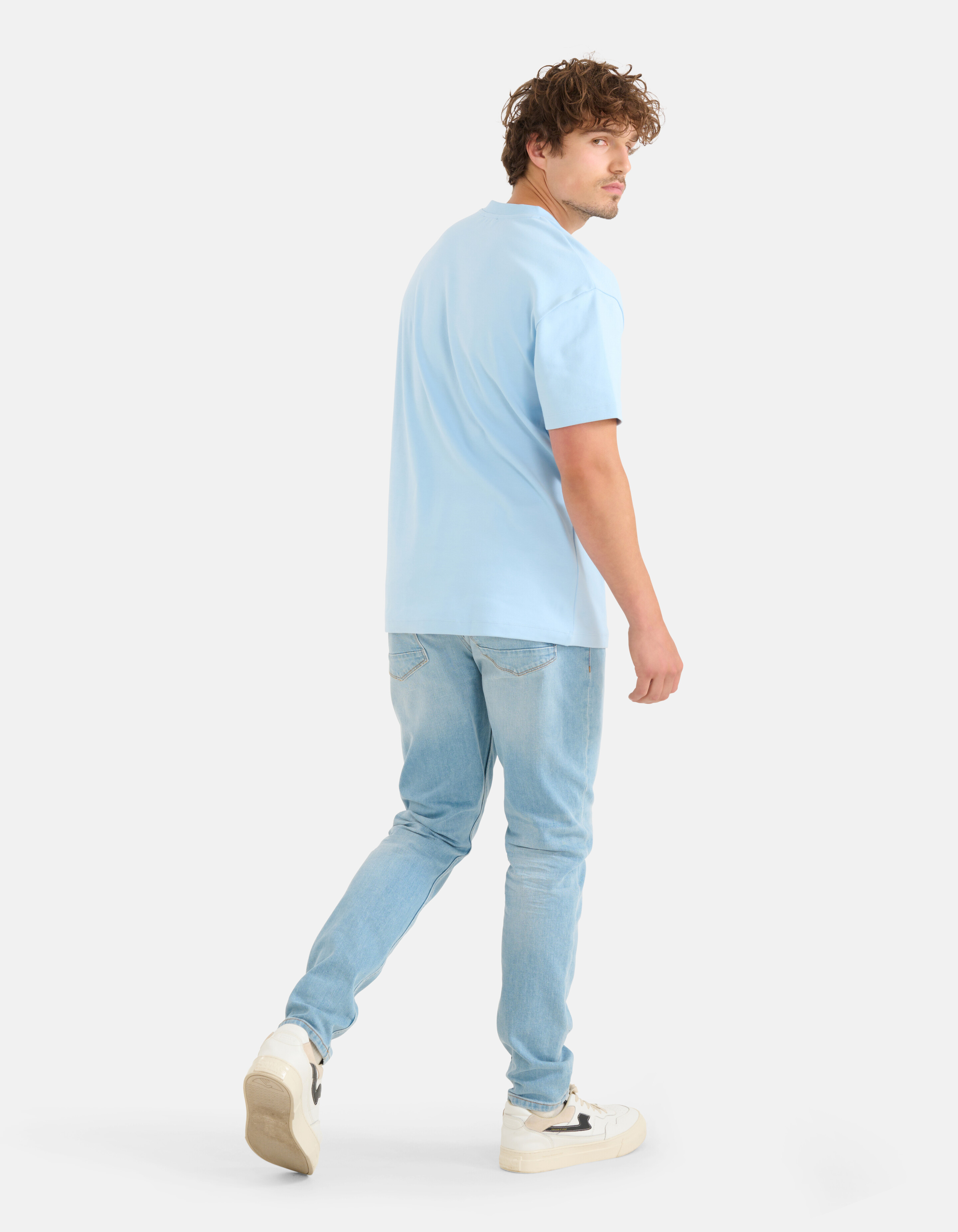 Tapered Jeans Lichtblauw L32 SHOEBY MEN