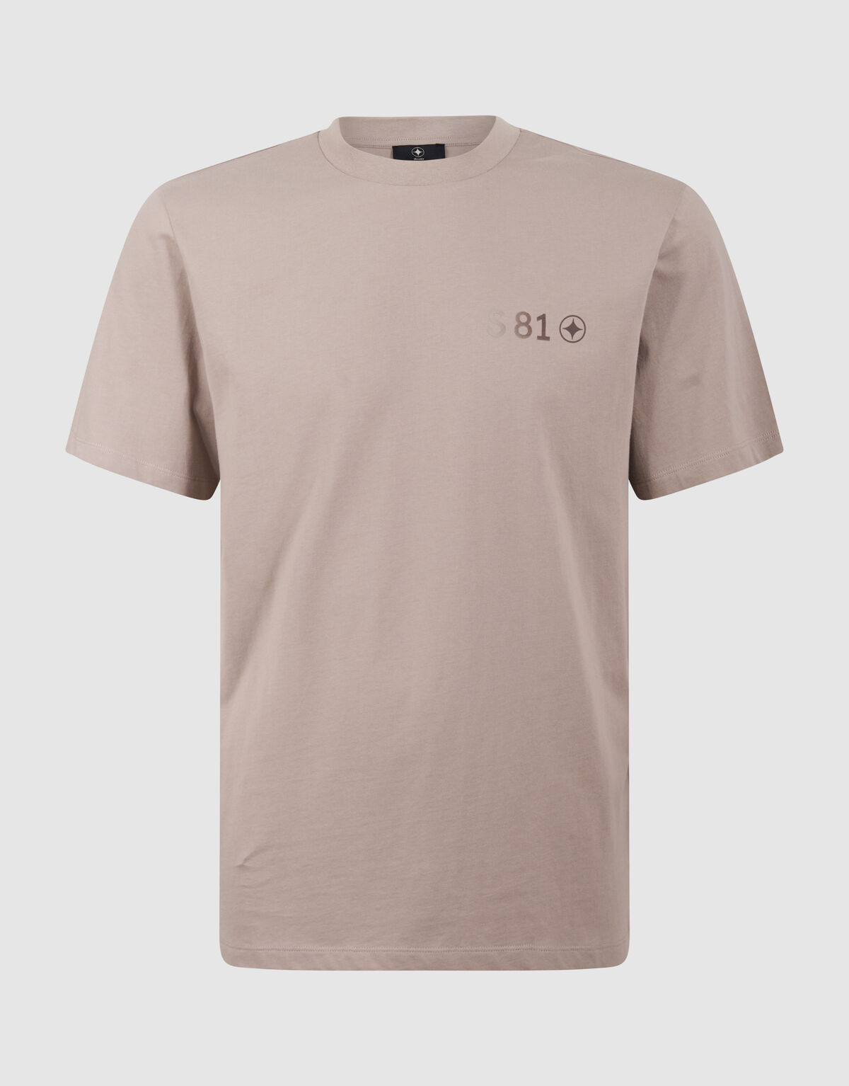 Gradient Logo Artwork T-shirt Lichtbruin SHOEBY MEN