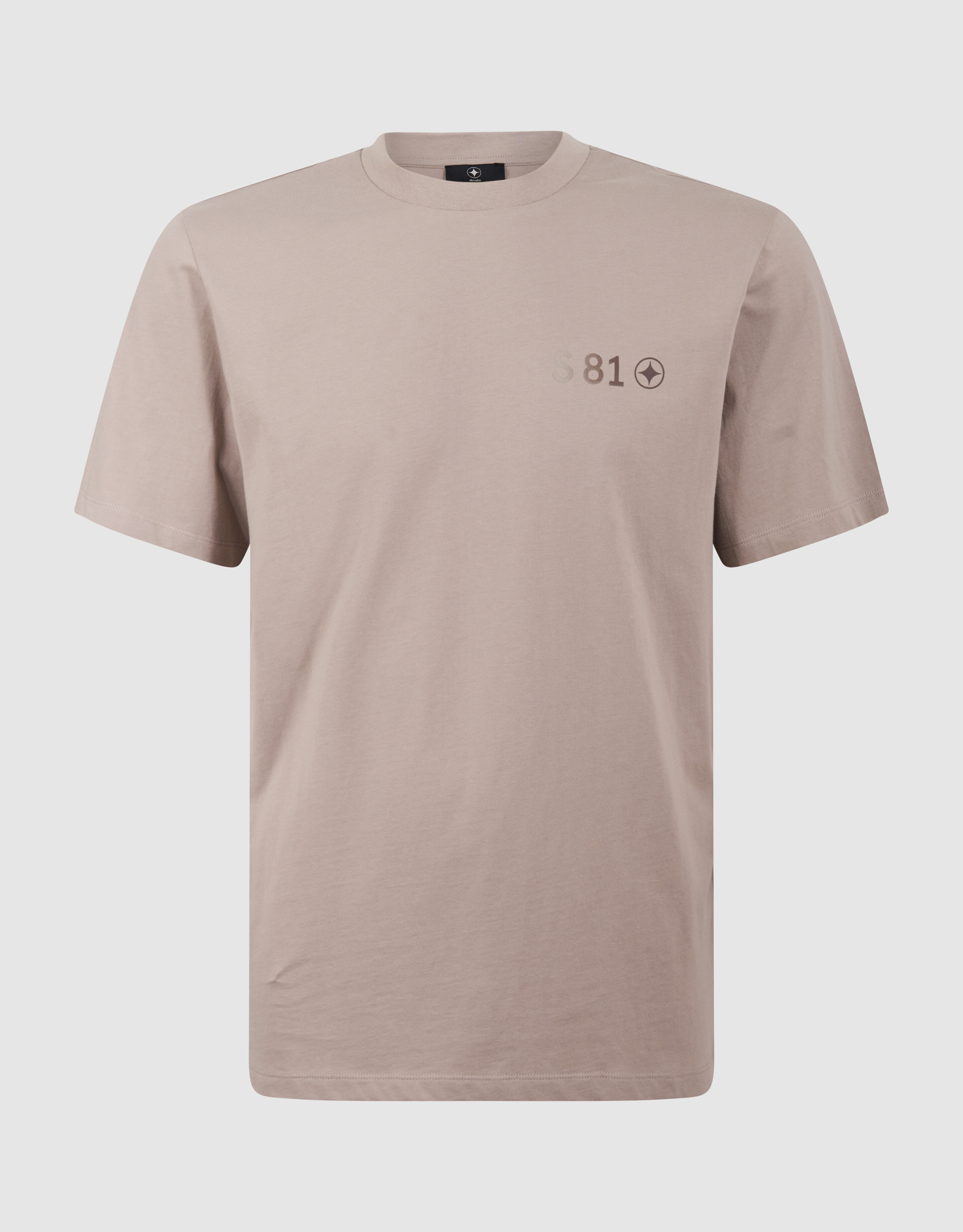 Gradient Logo Artwork T-shirt Lichtbruin SHOEBY MEN