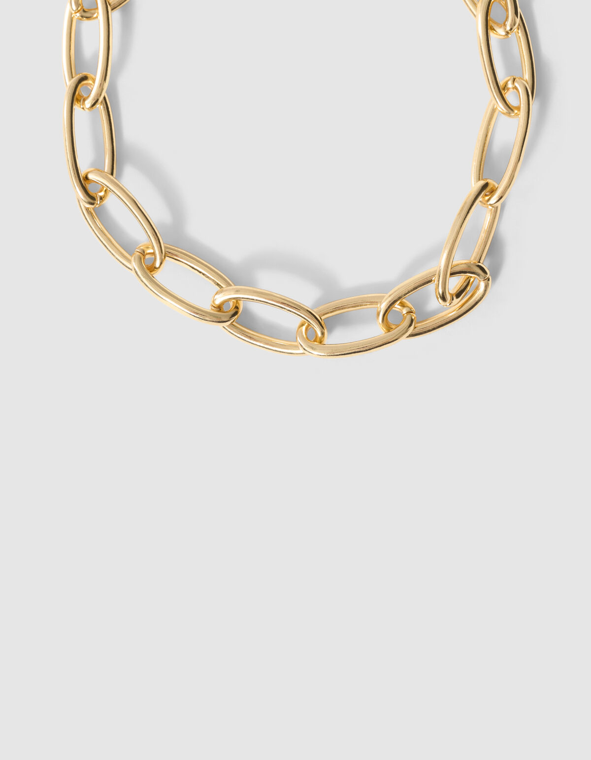Oval Chain Ketting Goud SHOEBY ACCESSOIRES