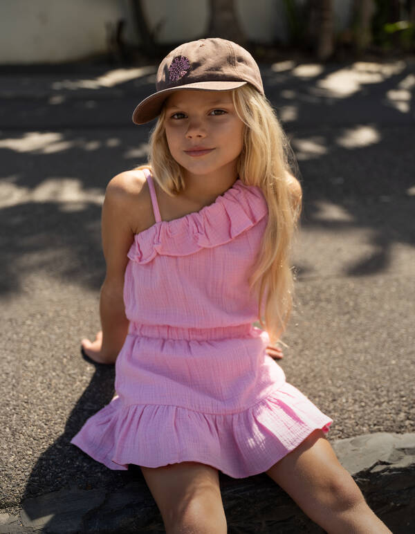 Structuur Playsuit Roze SHOEBY GIRLS