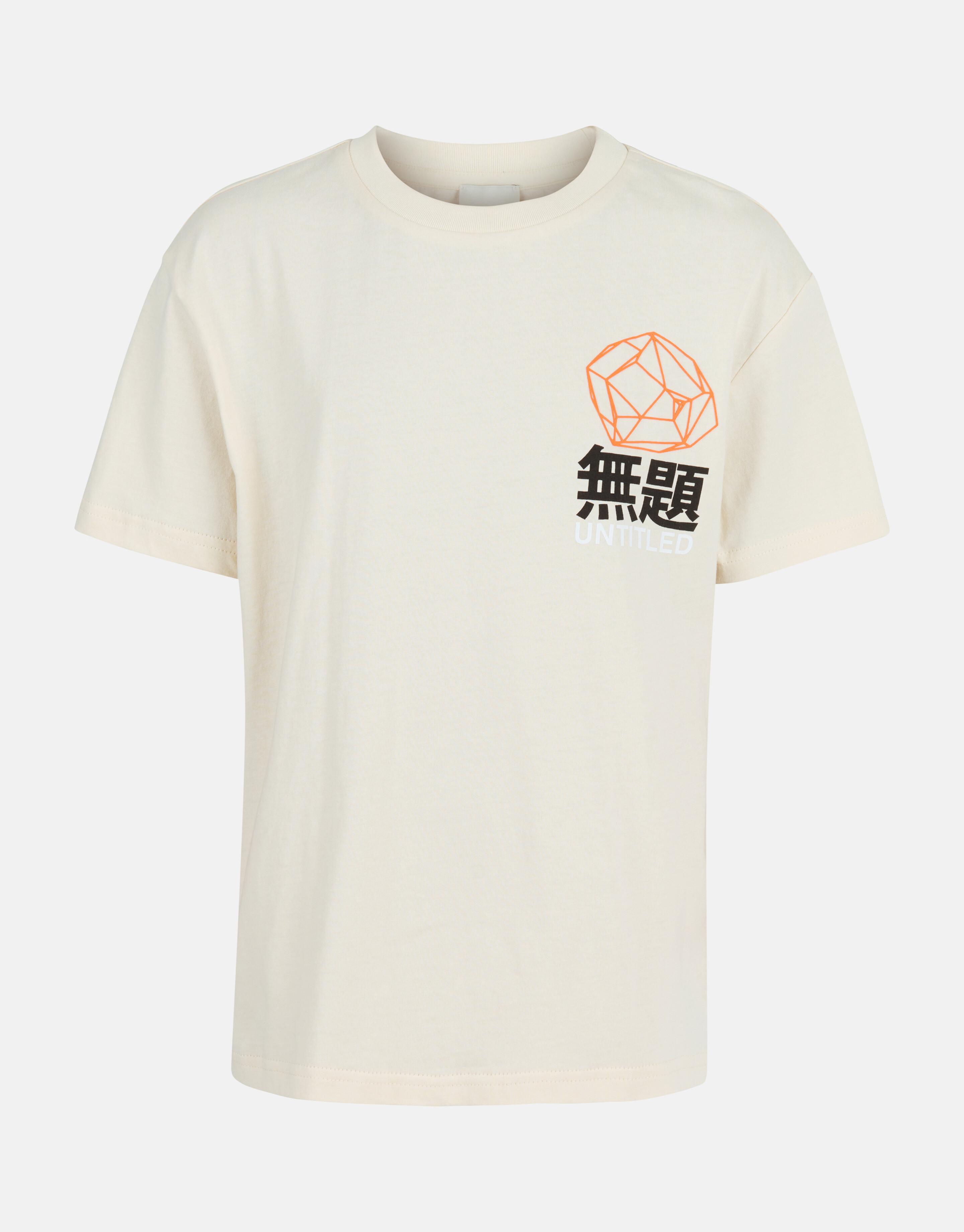 Artwork T-shirt Gebroken Wit SHOEBY BOYS