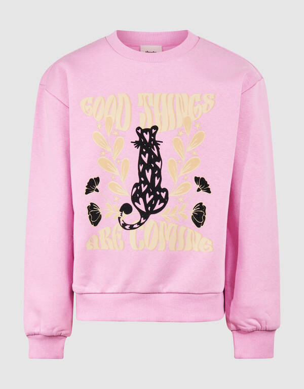 Good Things Artwork Sweater Lichtroze SHOEBY GIRLS