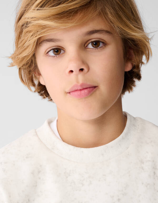 Connect Sweater Lichtgrijs SHOEBY BOYS