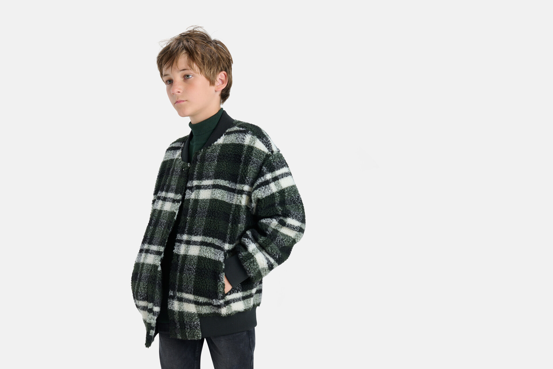 Geruite Bomber SHOEBY BOYS