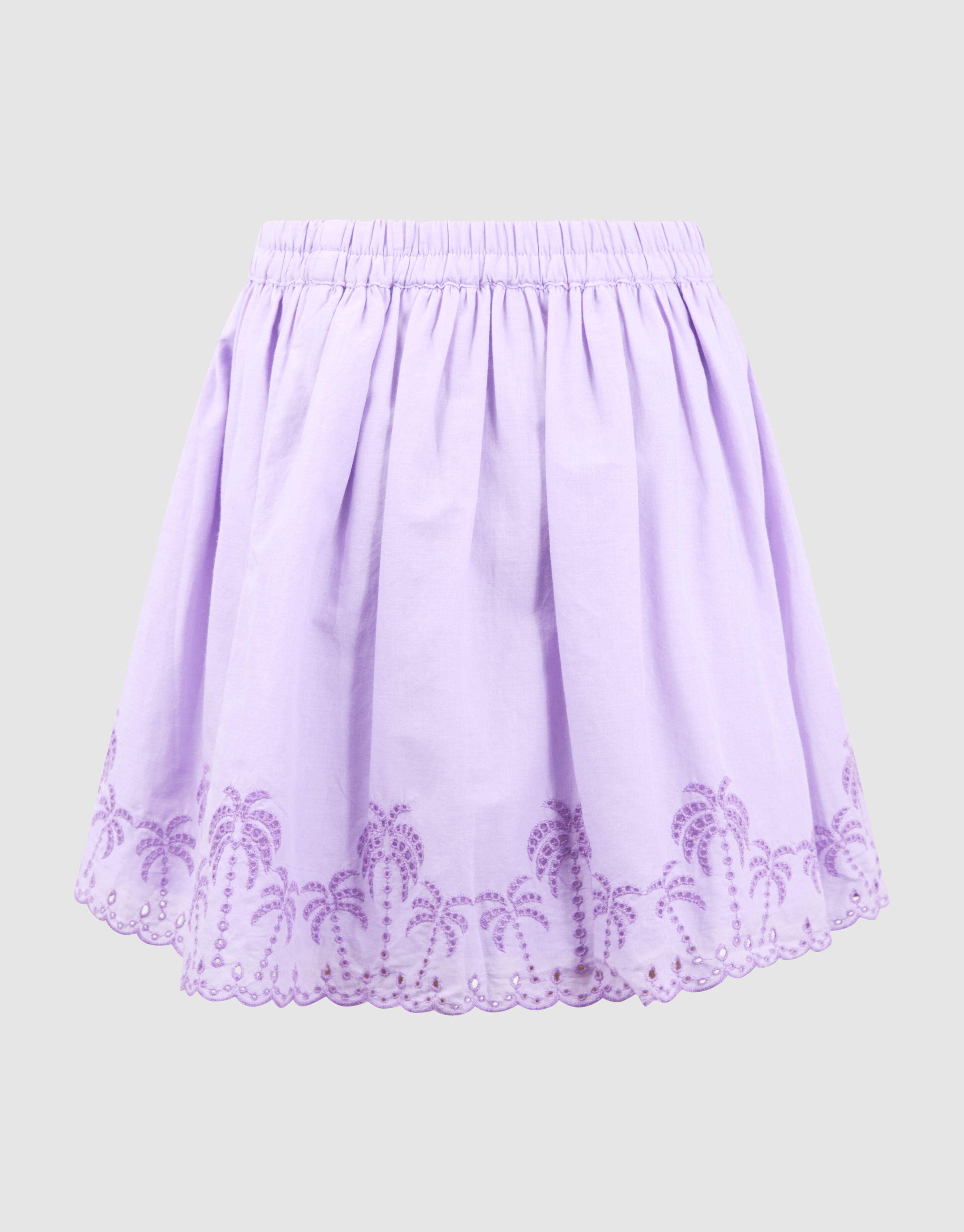 Palm Embroidery Mini Rok Lichtpaars SHOEBY GIRLS