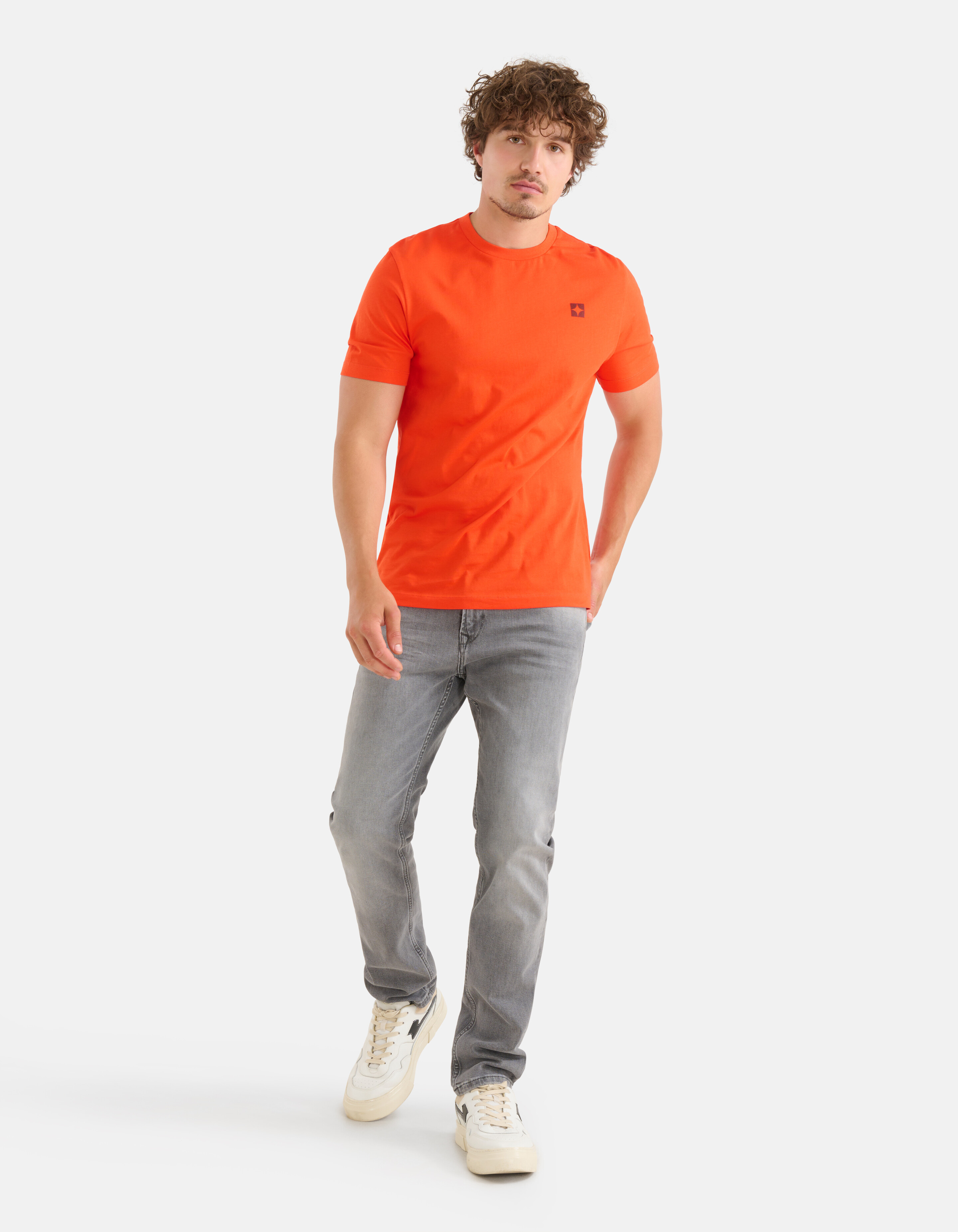 Shoeby Logo T-shirt Rood SHOEBY MEN