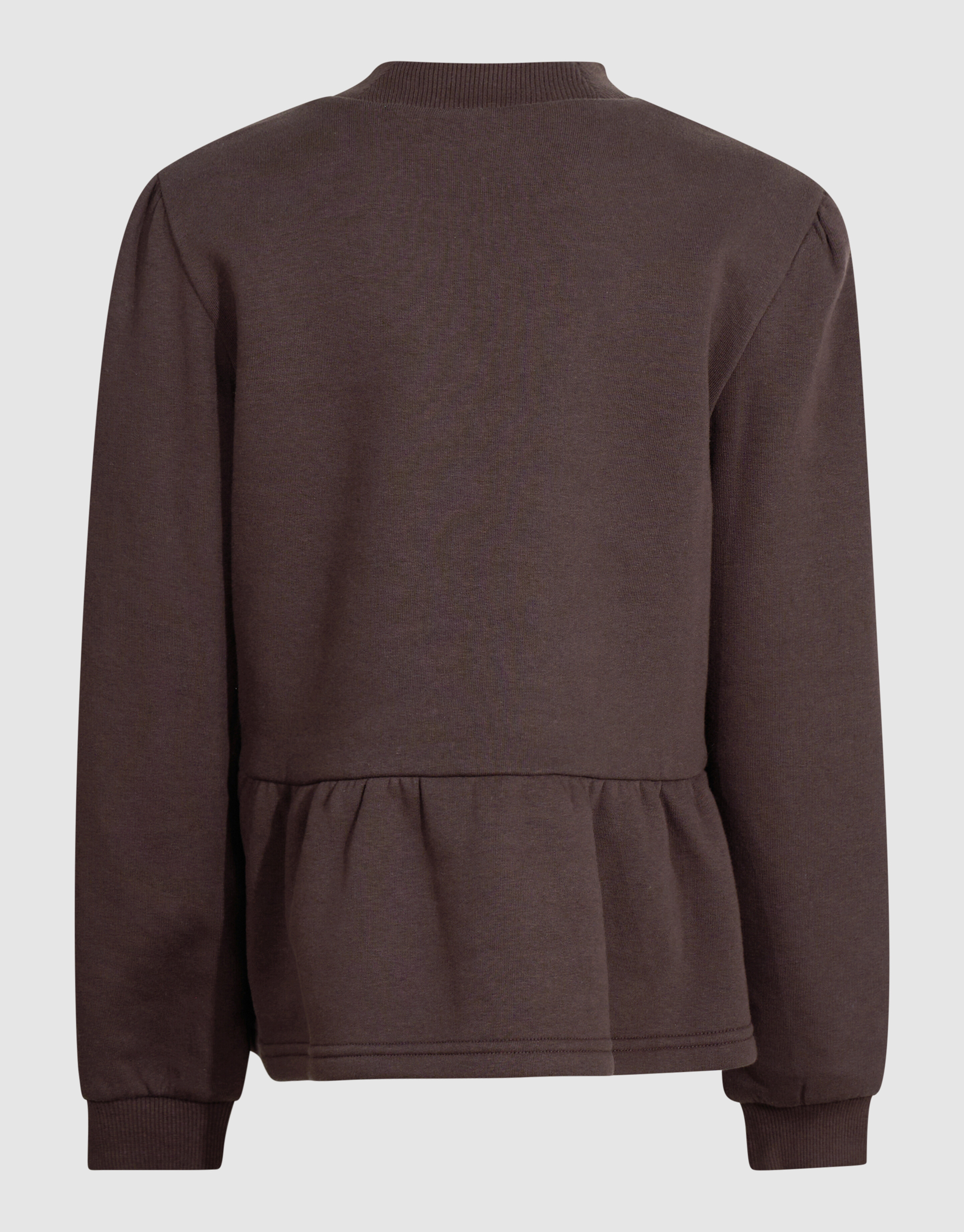 Sporty Sweater Donkerbruin SHOEBY BOYS