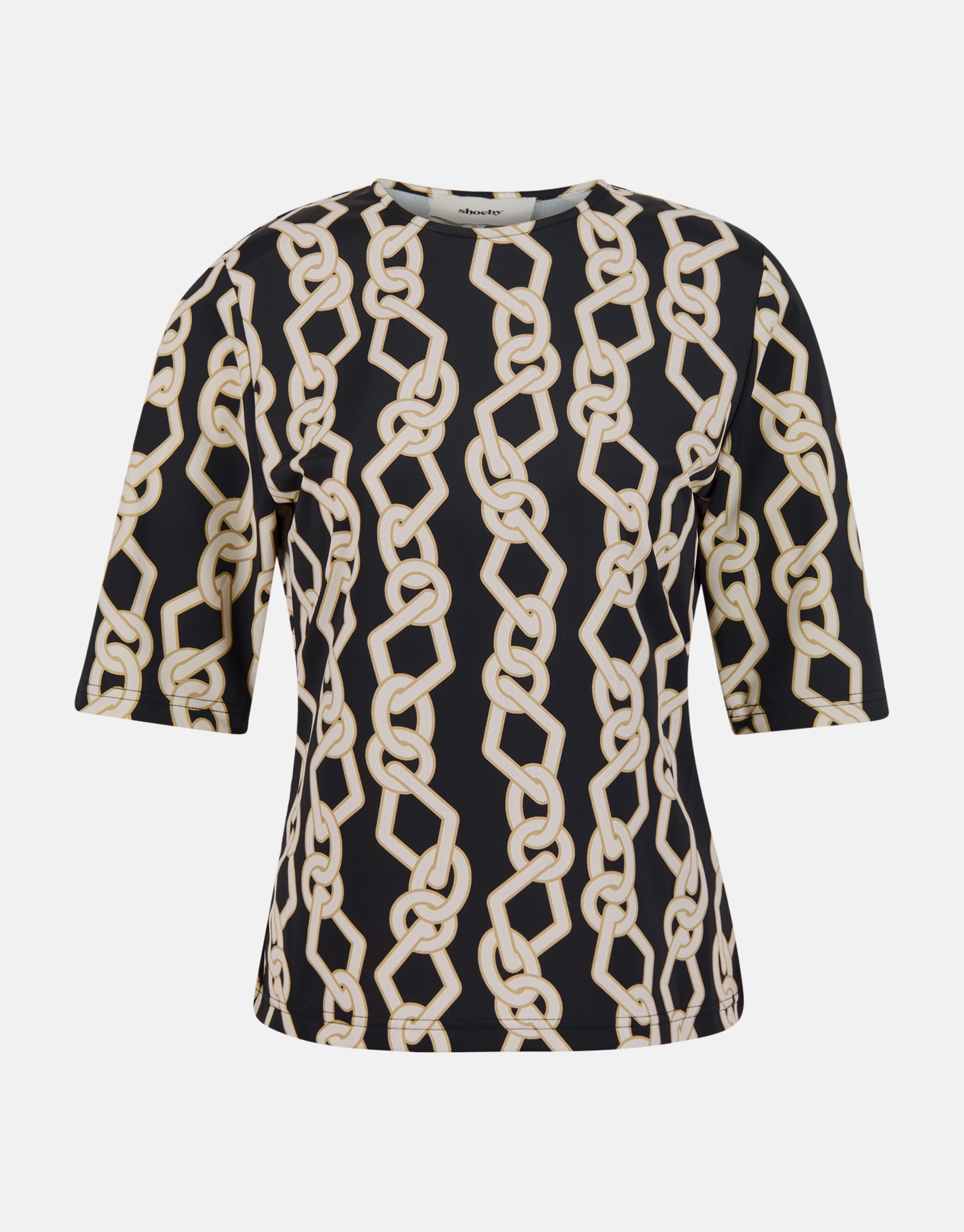 Chain Travel Top Zwart By Mieke SHOEBY WOMEN