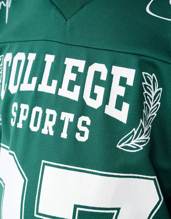 Baseball Shirt Donkergroen Shoeby X Vingino SHOEBY BOYS