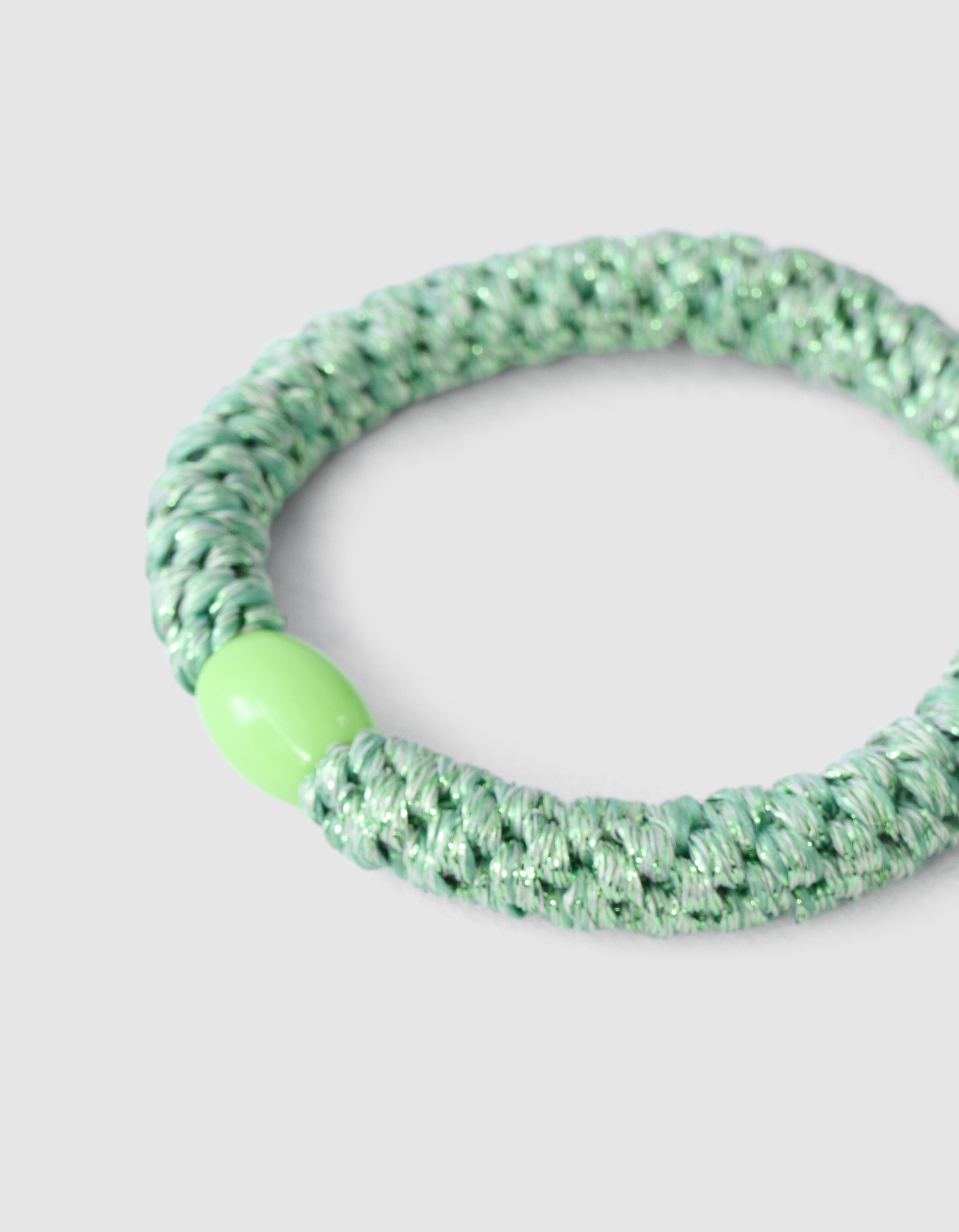 Lurex Haarelastiek Lichtgroen SHOEBY ACCESSOIRES