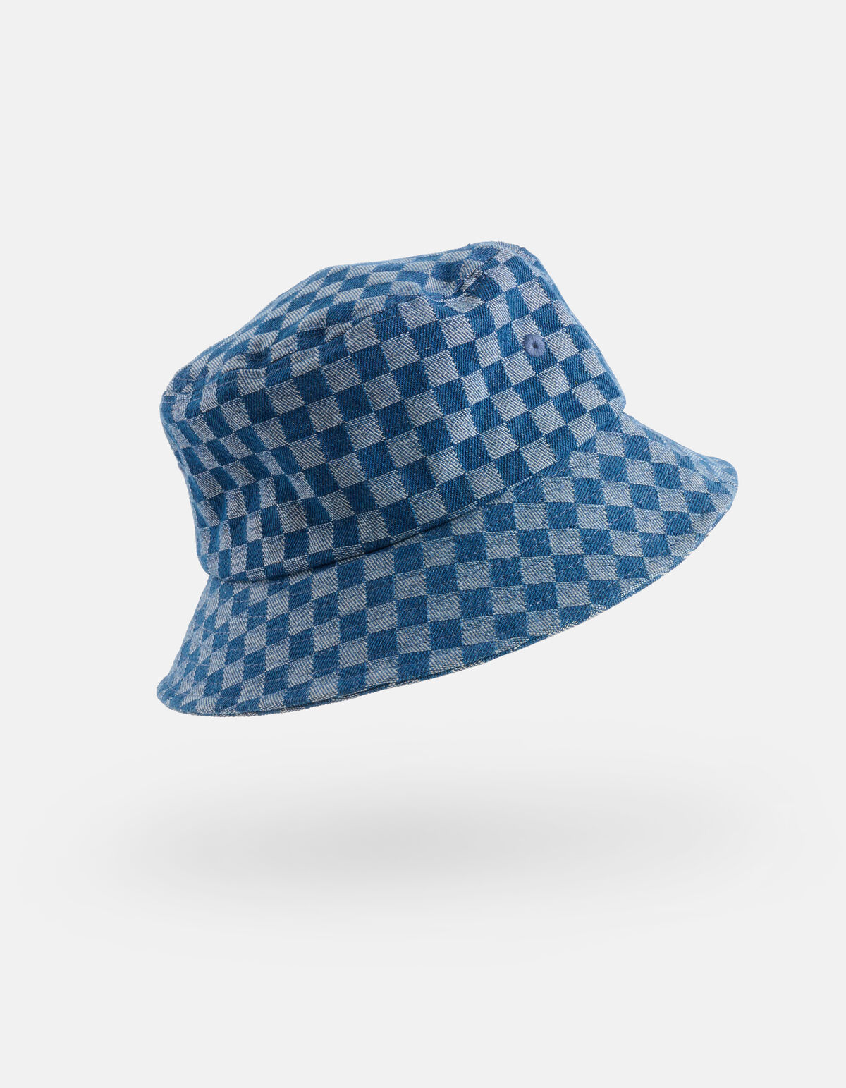 Denim Bucket Hoed Blauw SHOEBY ACCESSOIRES