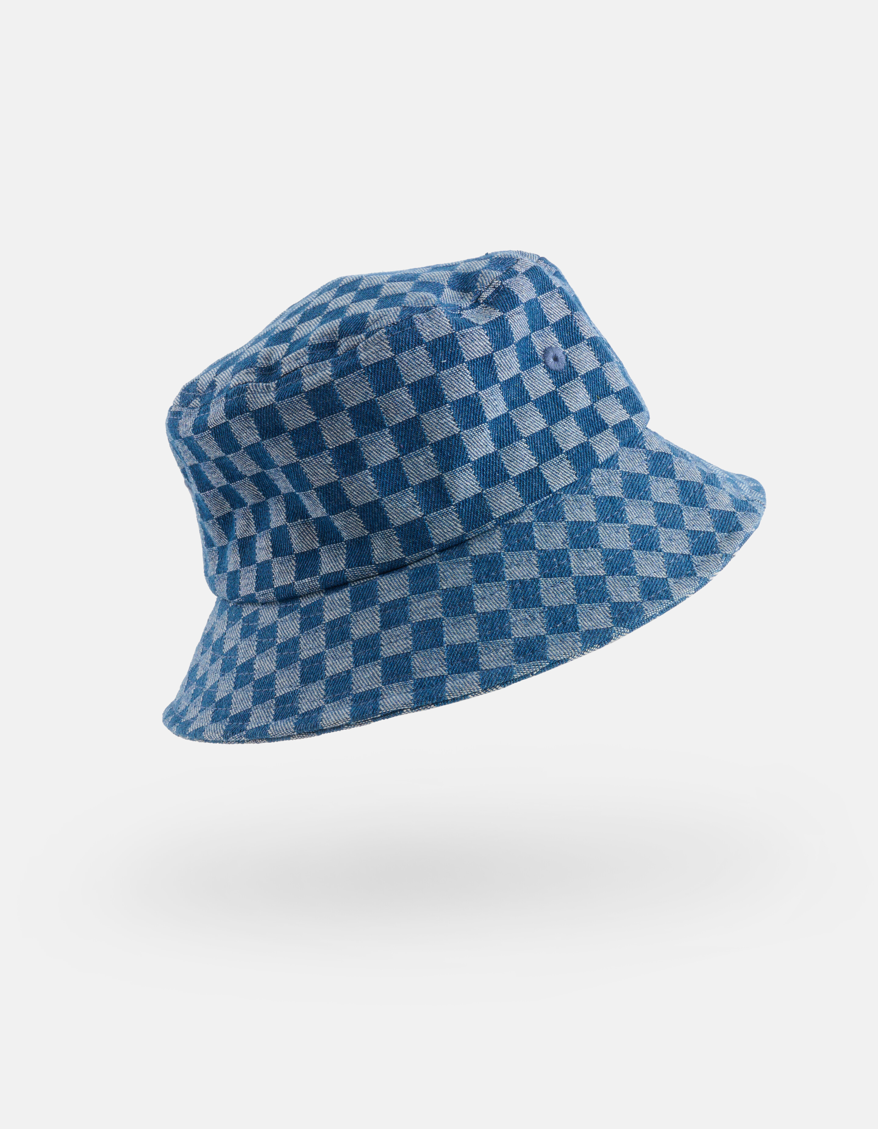 Denim Bucket Hoed Blauw SHOEBY ACCESSOIRES