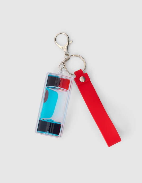 Colour Drip Sleutelhanger Rood SHOEBY ACCESSOIRES