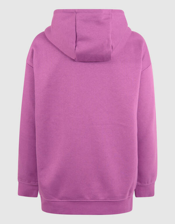 Basis Tekst Hoodie Paars SHOEBY BOYS