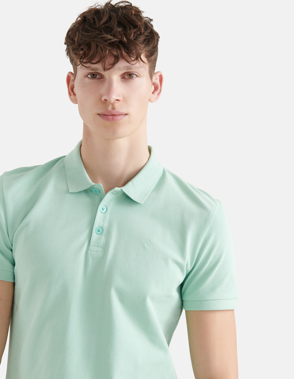 Basis Polo Lichtgroen SHOEBY MEN