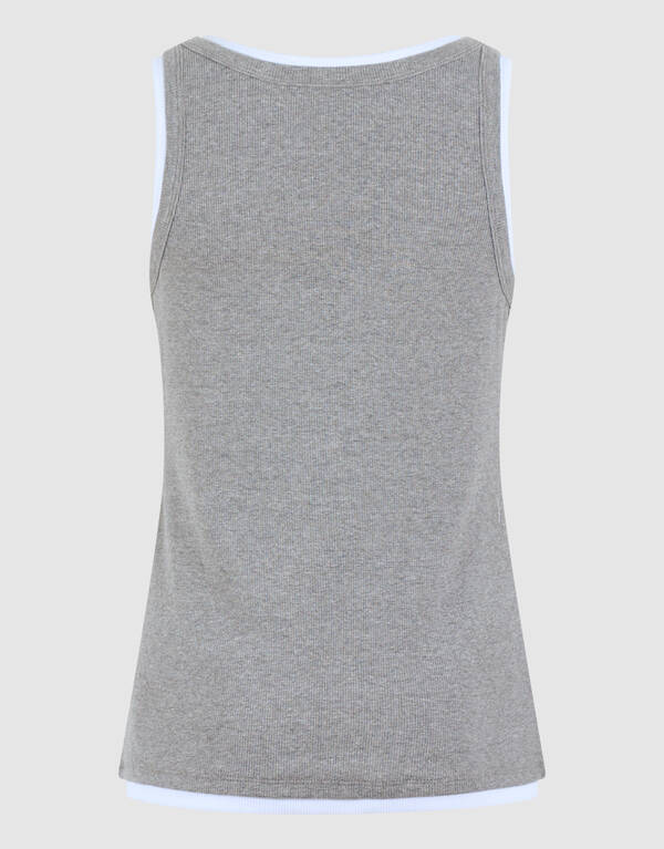 Double Singlet Lichtgrijs SHOEBY WOMEN