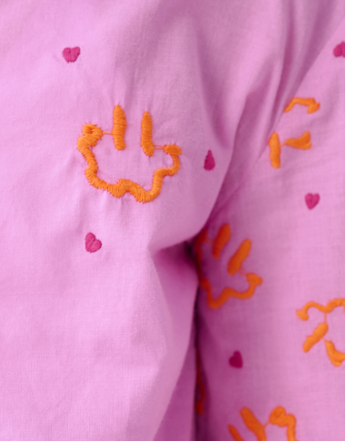 Embroidery Blouse Roze SHOEBY GIRLS