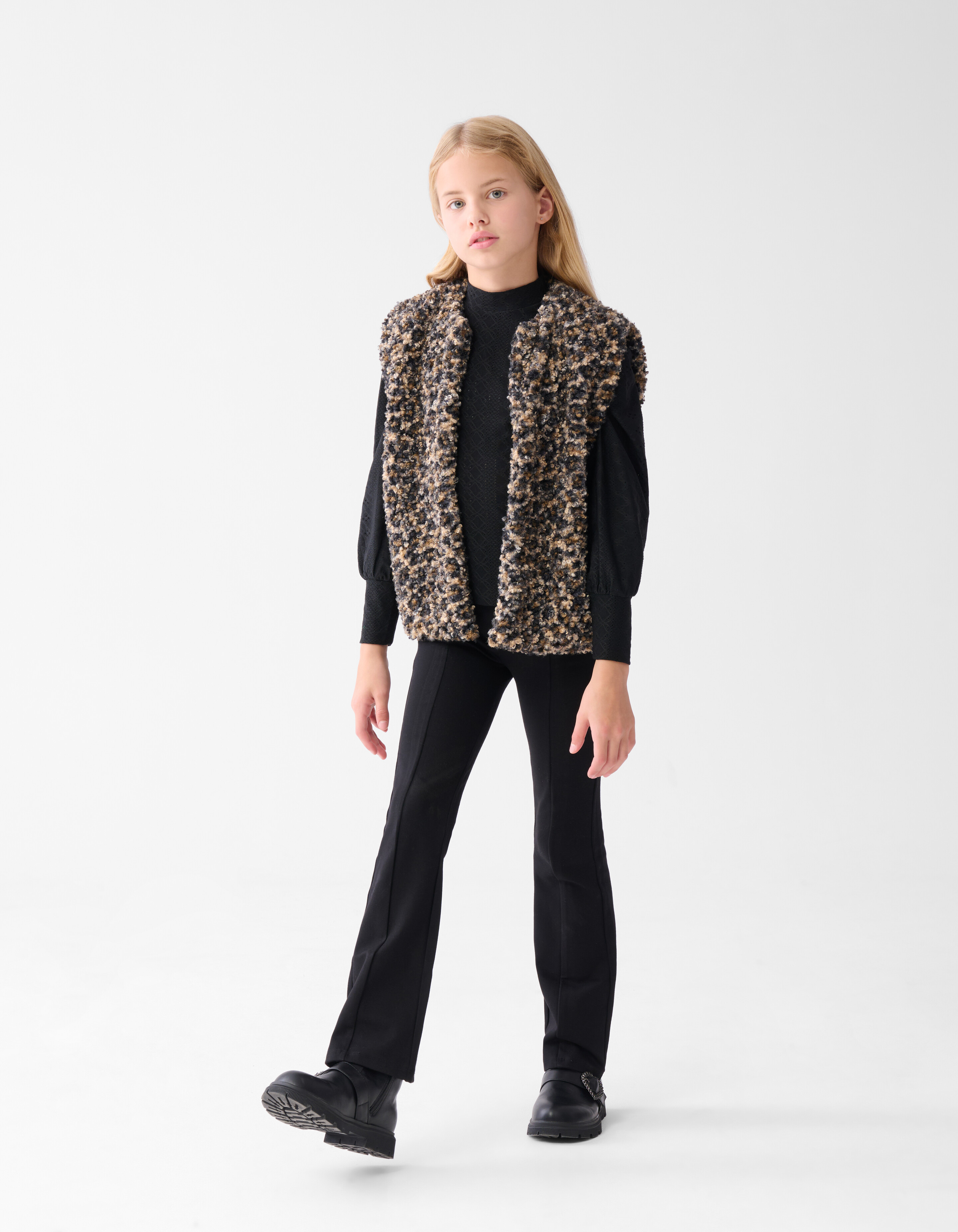 Stretch Legging Zwart SHOEBY GIRLS