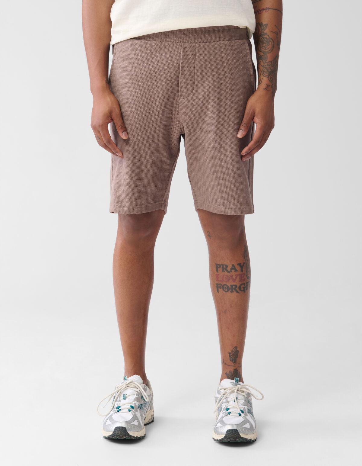 Structuur Short Lichtbruin SHOEBY MEN
