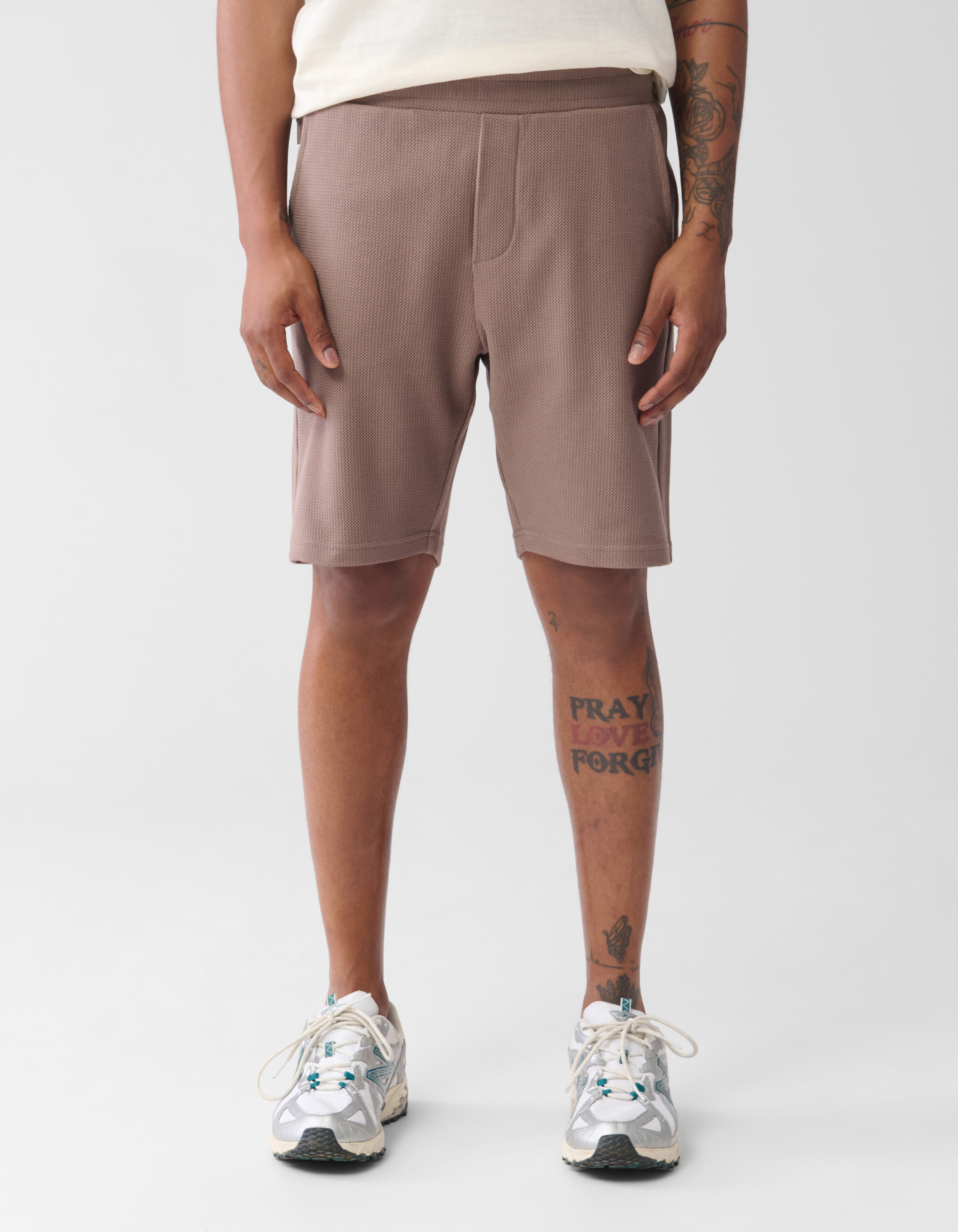 Structuur Short Lichtbruin SHOEBY MEN