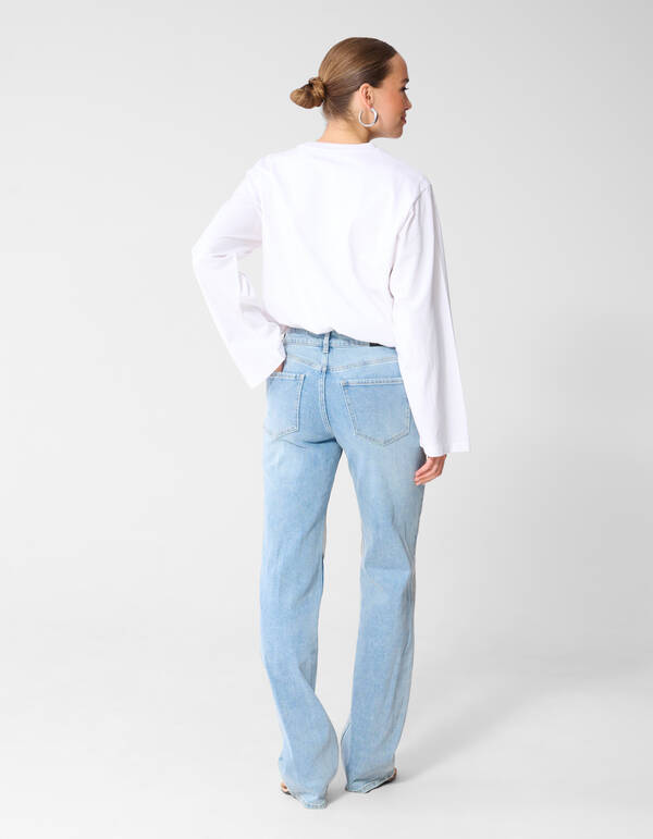 Straight Fit Jeans Extra Lang Mediumstone SHOEBY WOMEN
