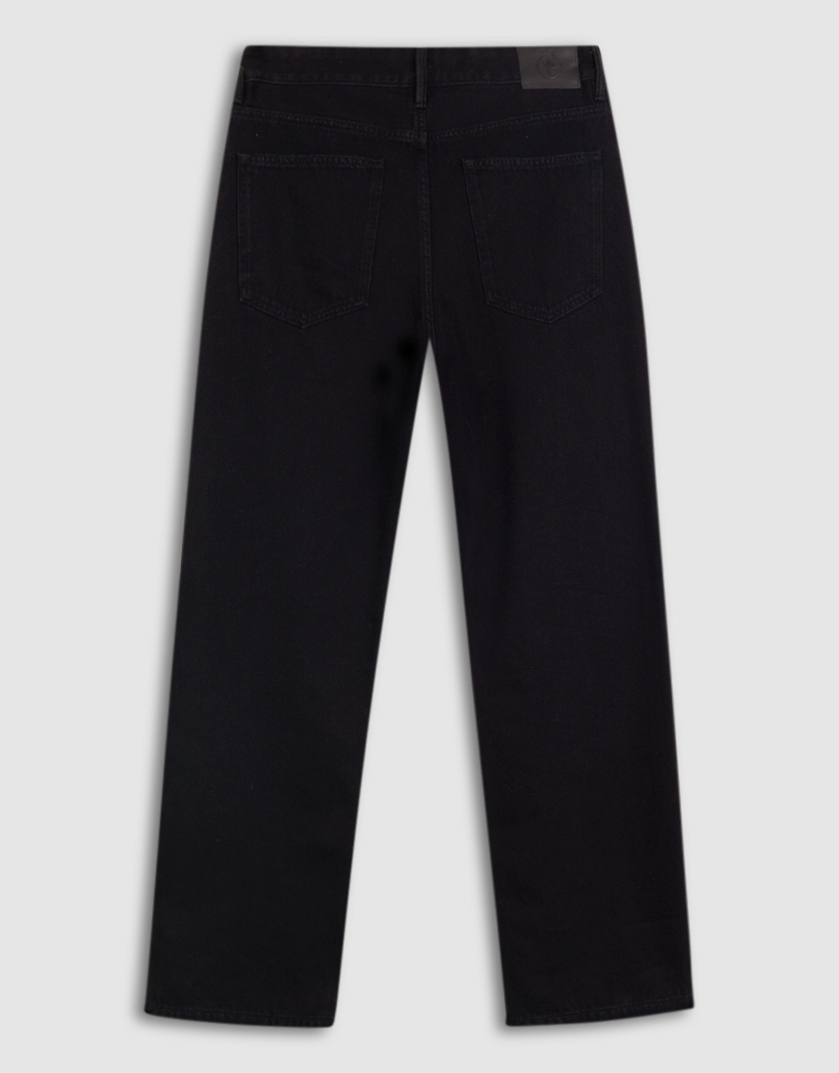 Relaxed Fit Jeans Washed Zwart SHOEBY MEN