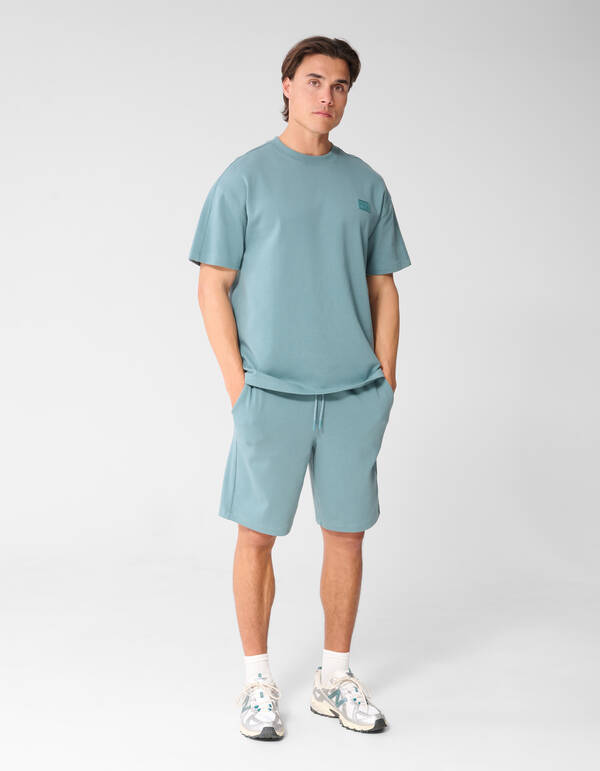 Spark Label T-shirt Blauw SHOEBY MEN