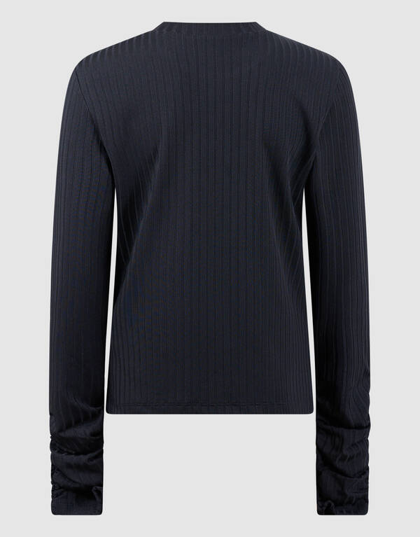 Rib Top Donkerblauw SHOEBY GIRLS
