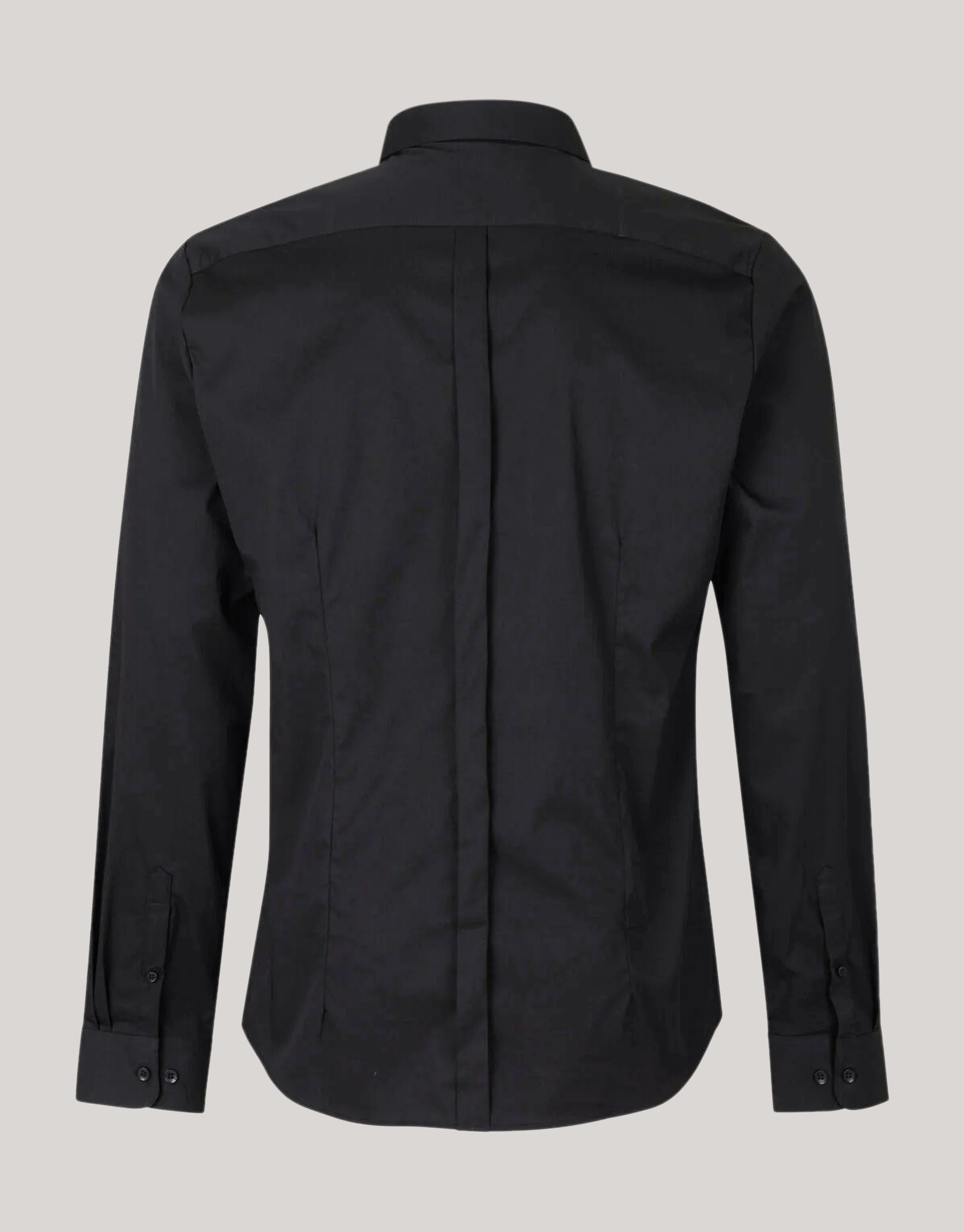 Basis Overhemd Zwart SHOEBY MEN