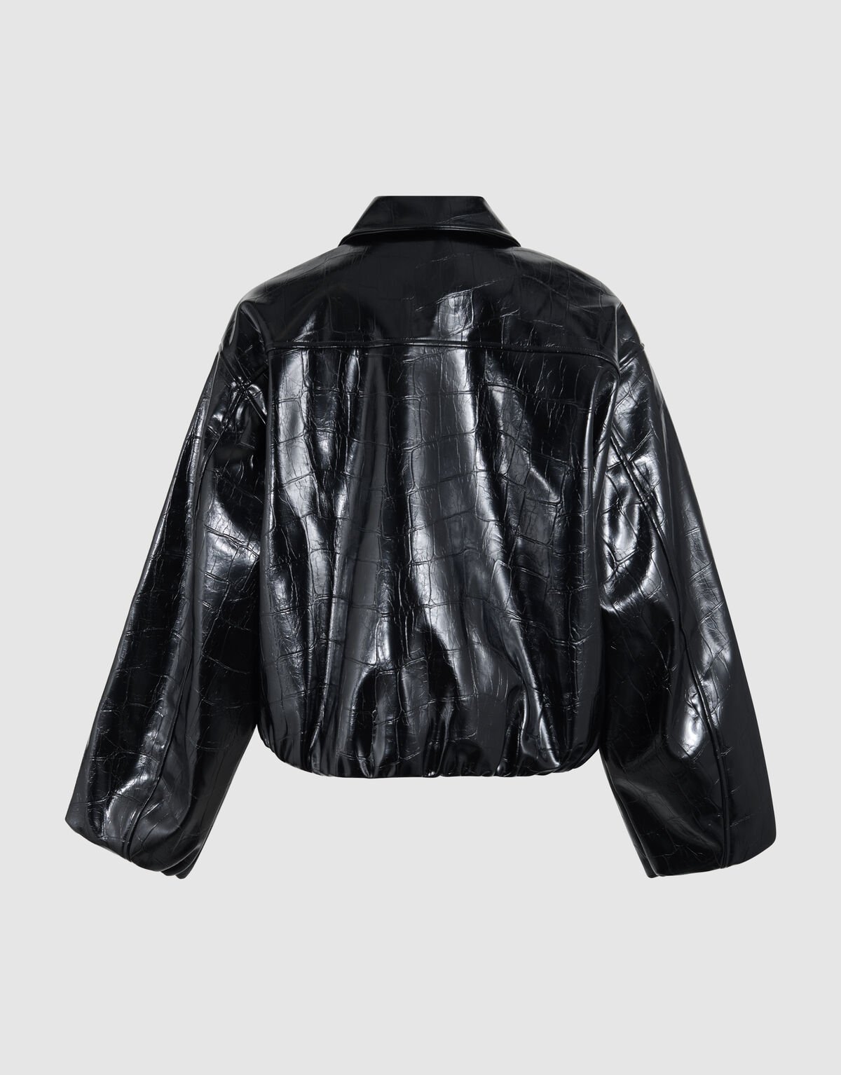 Oversized Croco Bomber Jack Zwart SHOEBY WOMEN