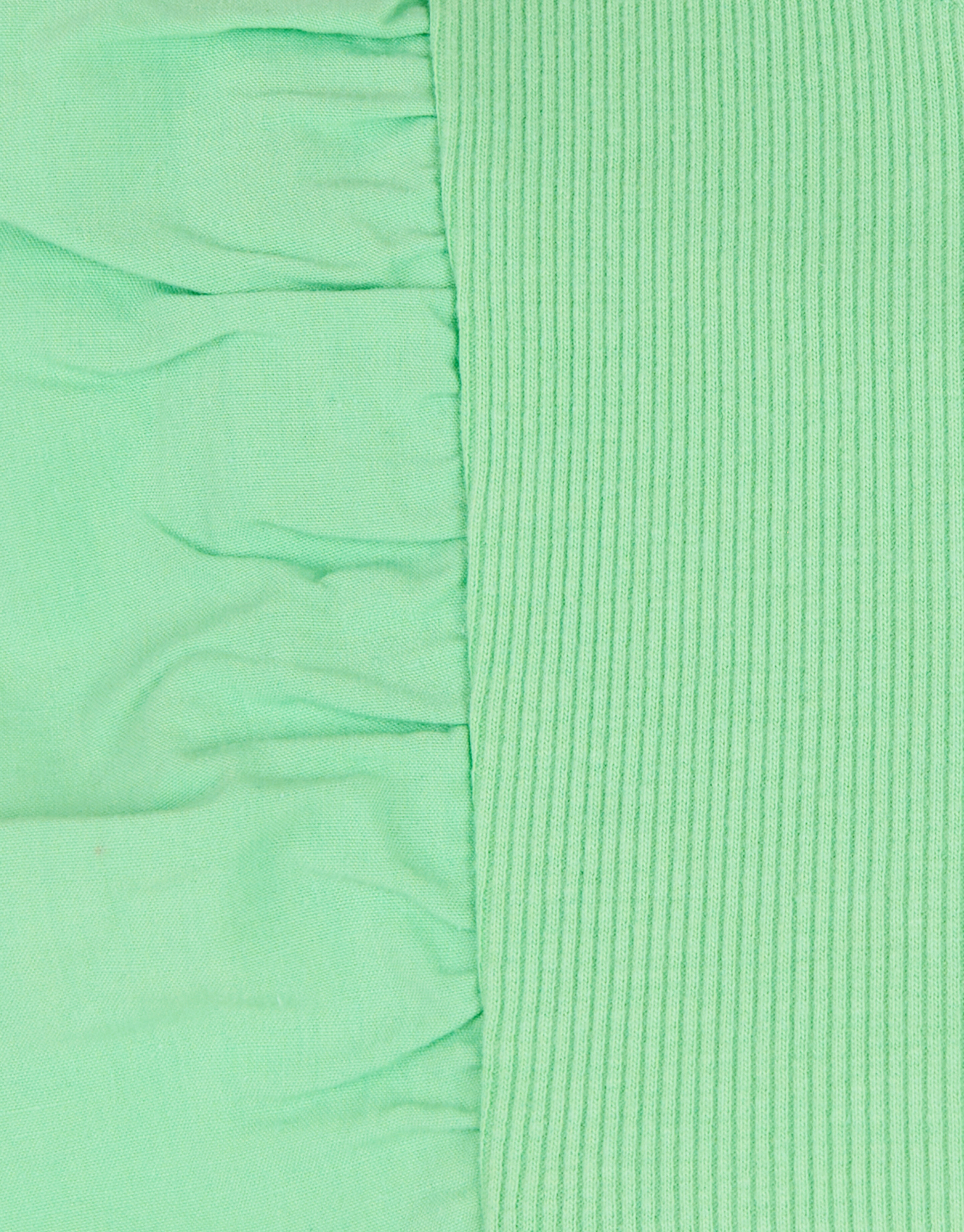 Ruffle T-shirt Groen SHOEBY GIRLS
