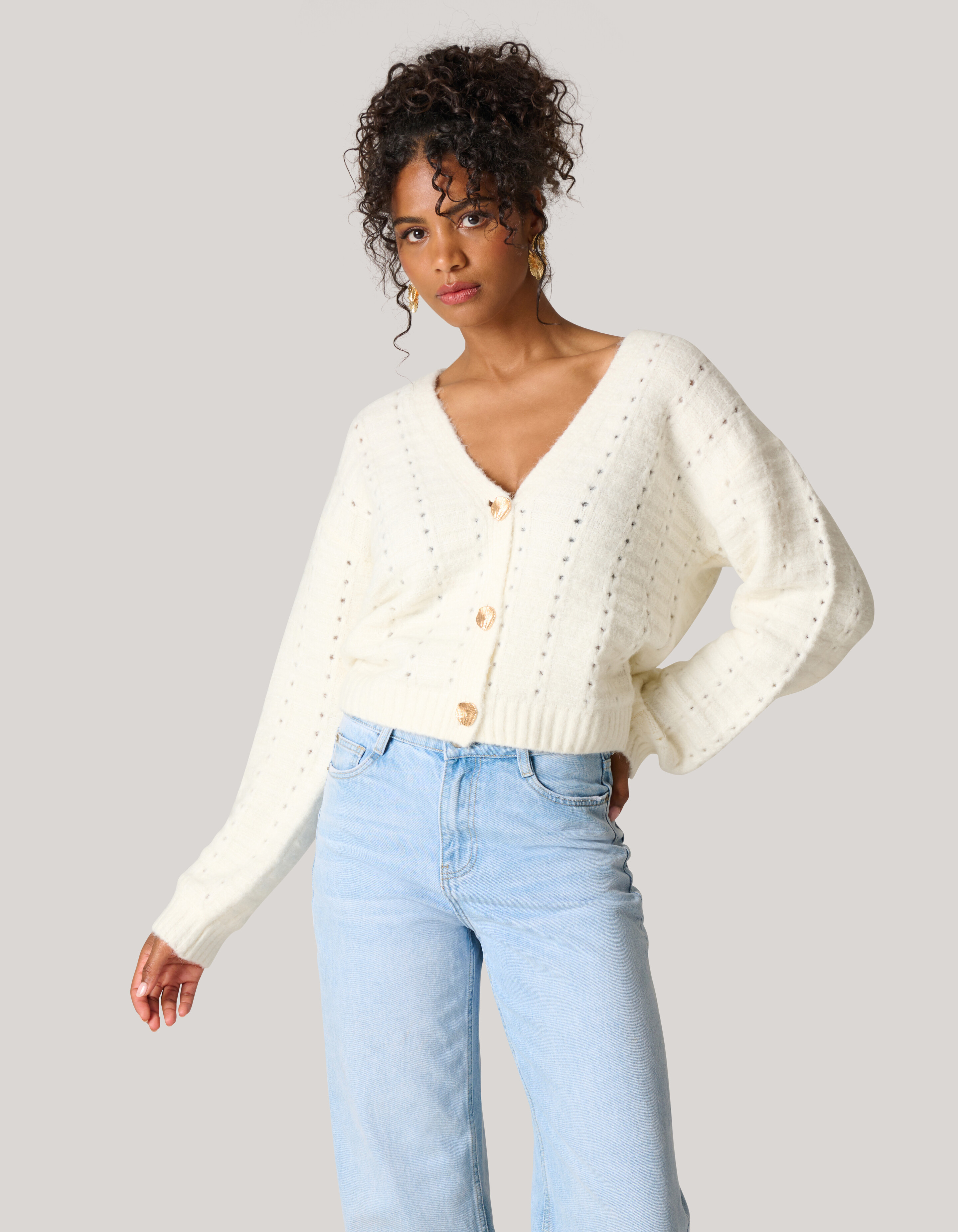 Soft Vest Gebroken Wit SHOEBY WOMEN